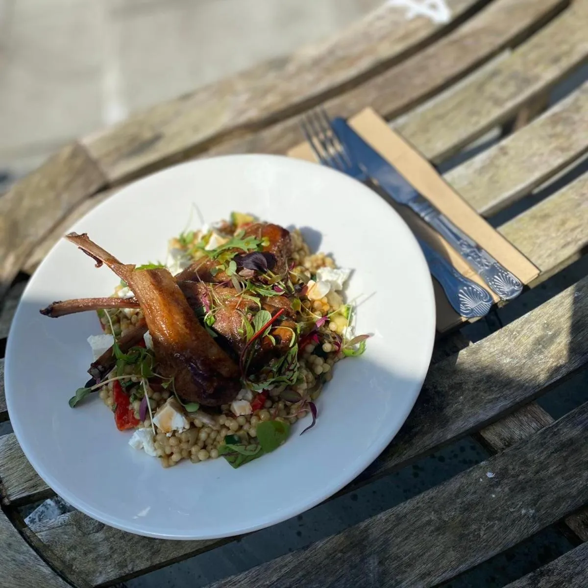 Food and drinks in The Brown Horse Inn