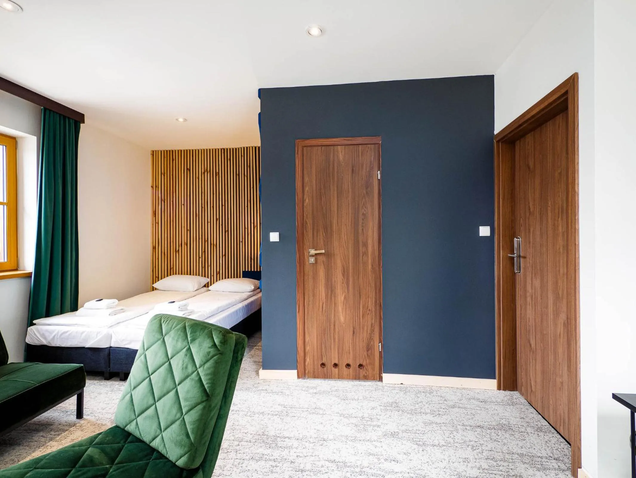 Photo of the whole room, Bed in Willa Sienkiewiczówka