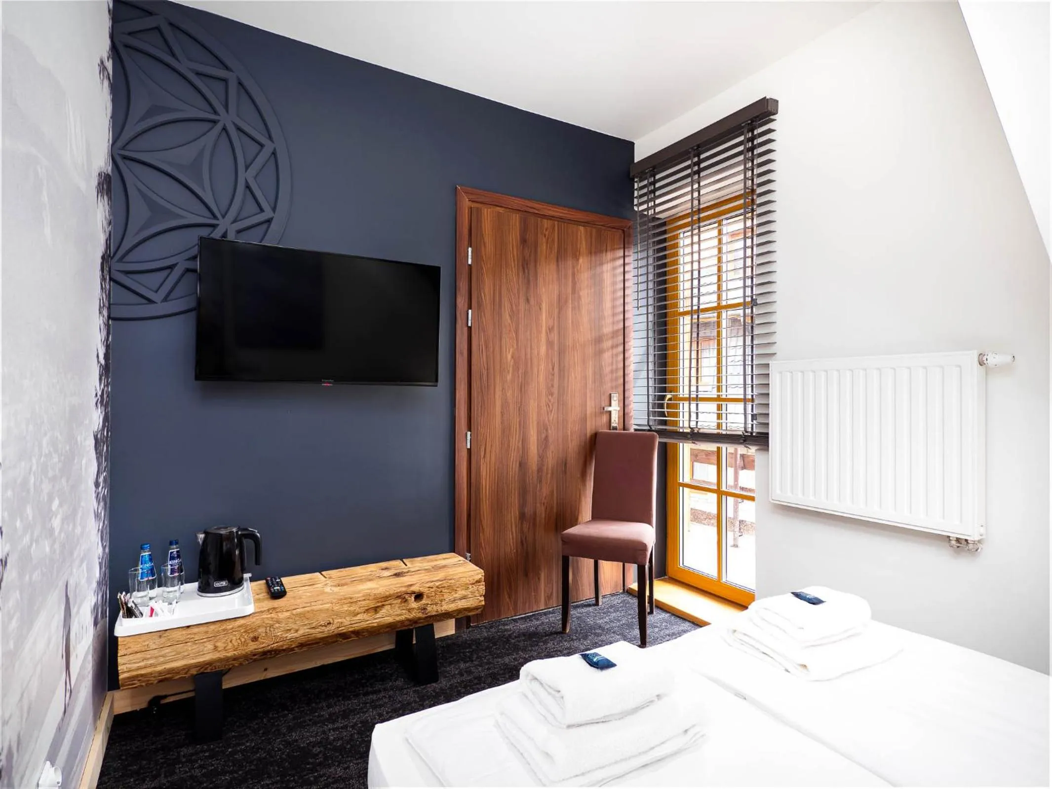 Photo of the whole room, Bed in Willa Sienkiewiczówka