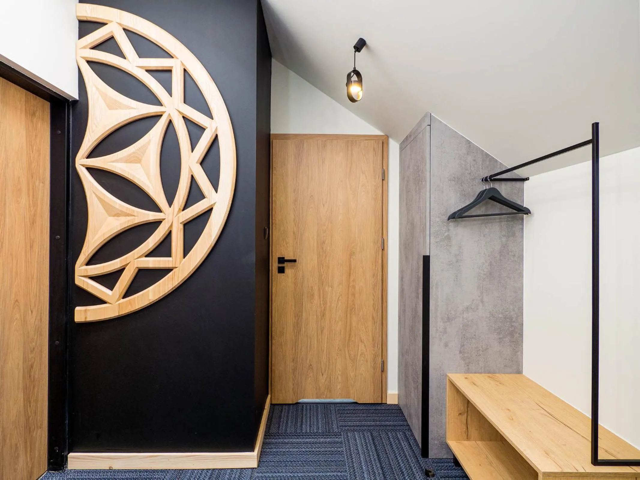 Decorative detail in Willa Sienkiewiczówka