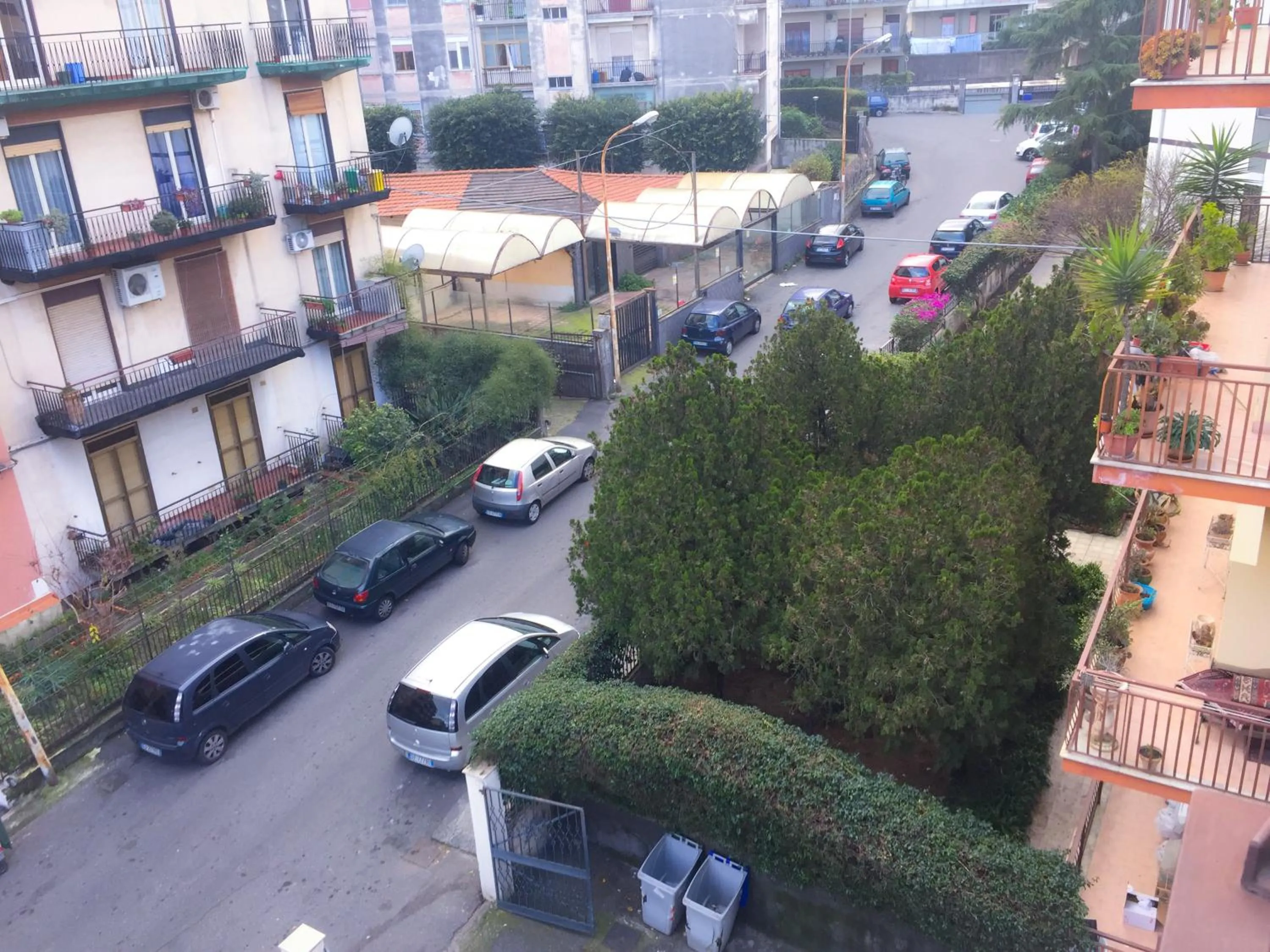 Street view in Policlinico Apartments