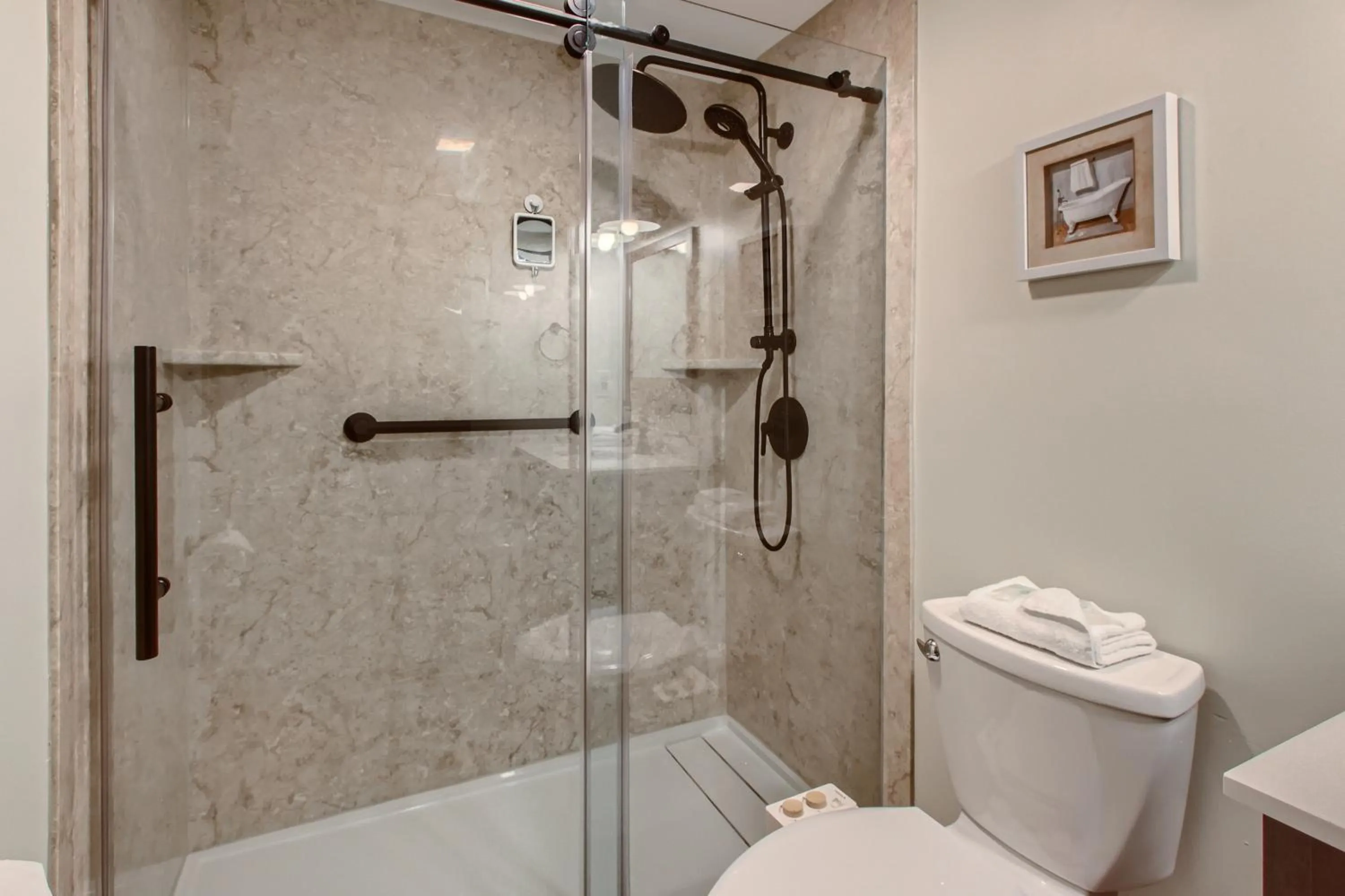 Shower in Mountain Green, Condos at Killington