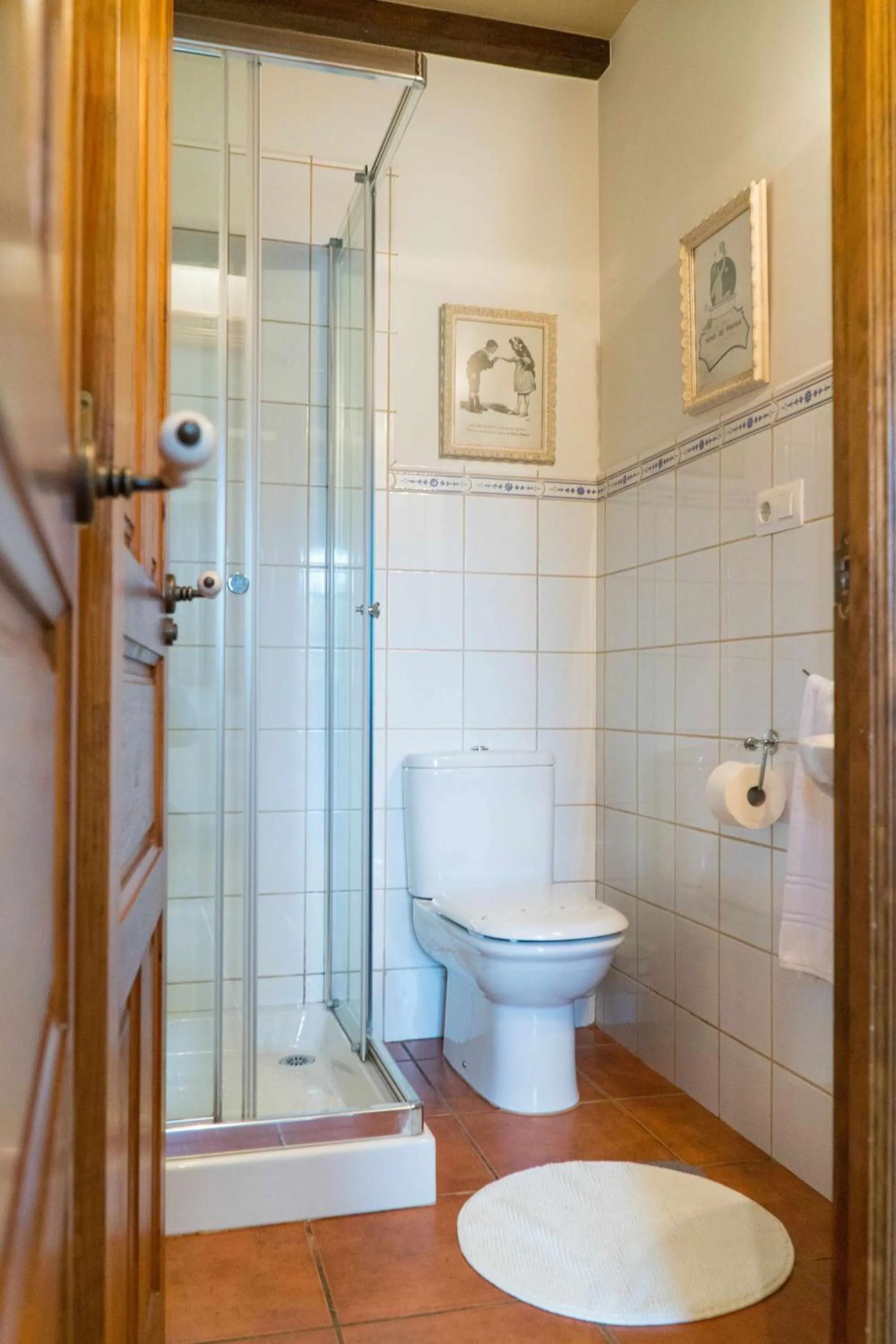 Shower in Apartamentos Arcadia