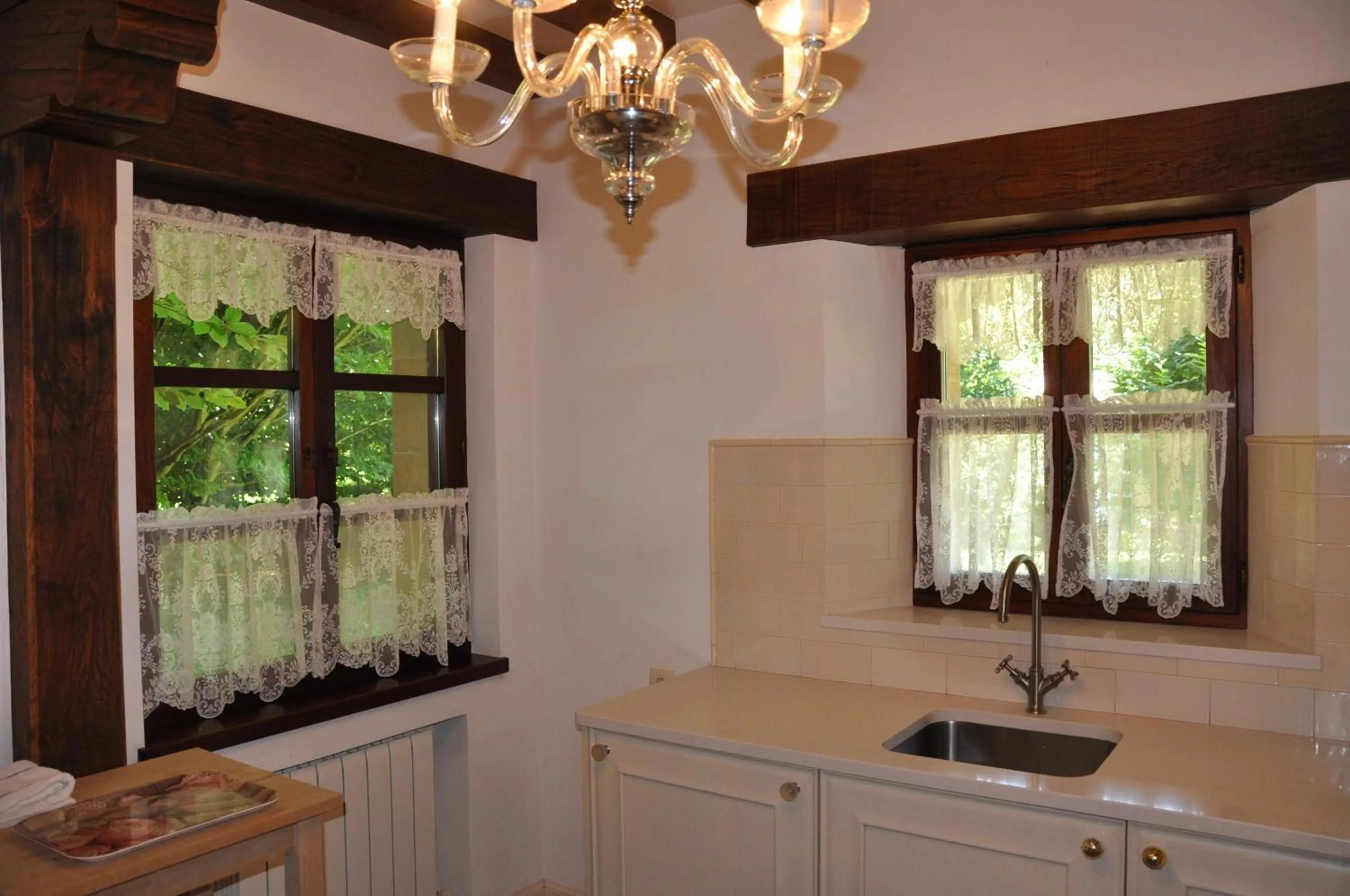 Kitchen or kitchenette in Apartamentos Arcadia