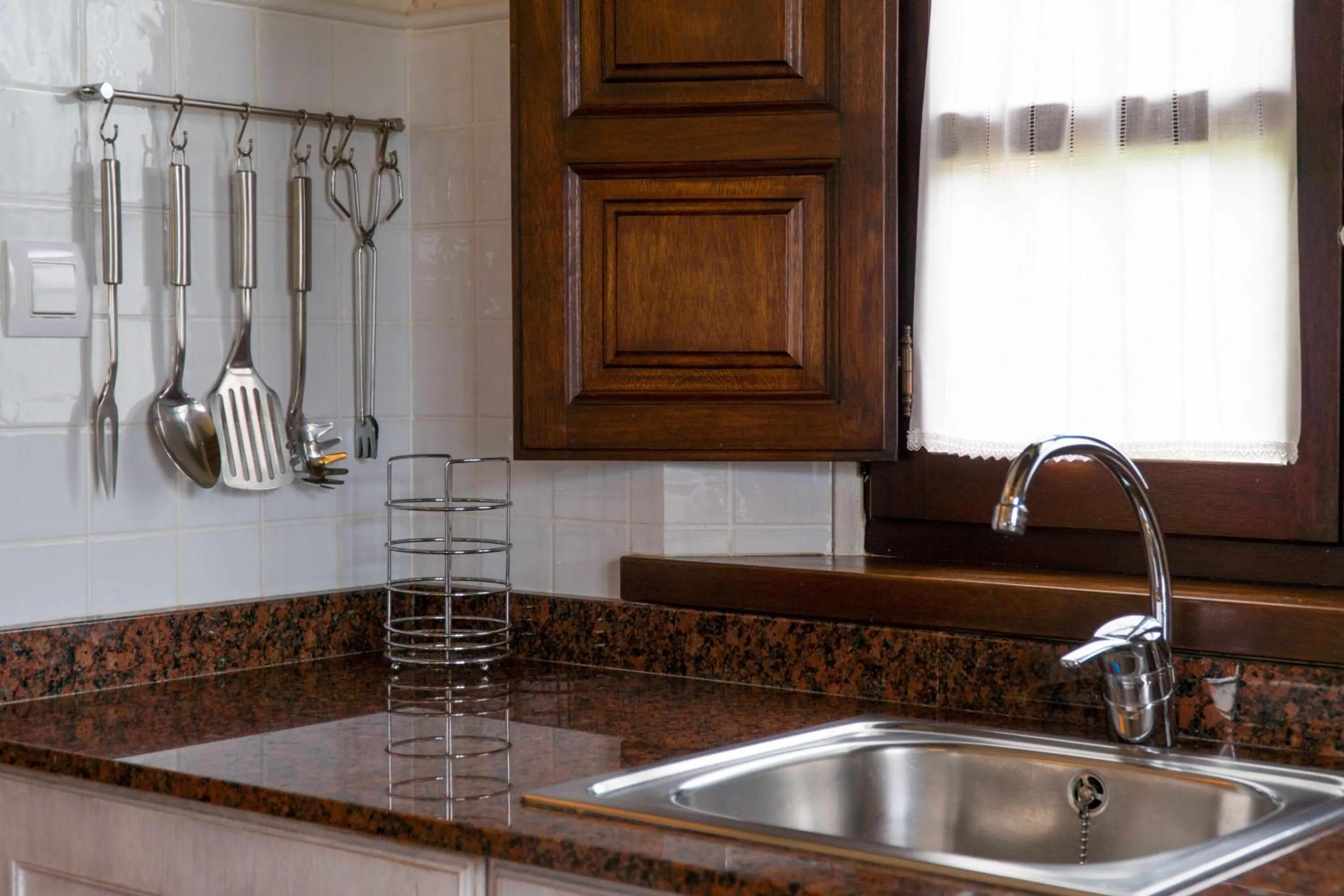 Kitchen or kitchenette in Apartamentos Arcadia