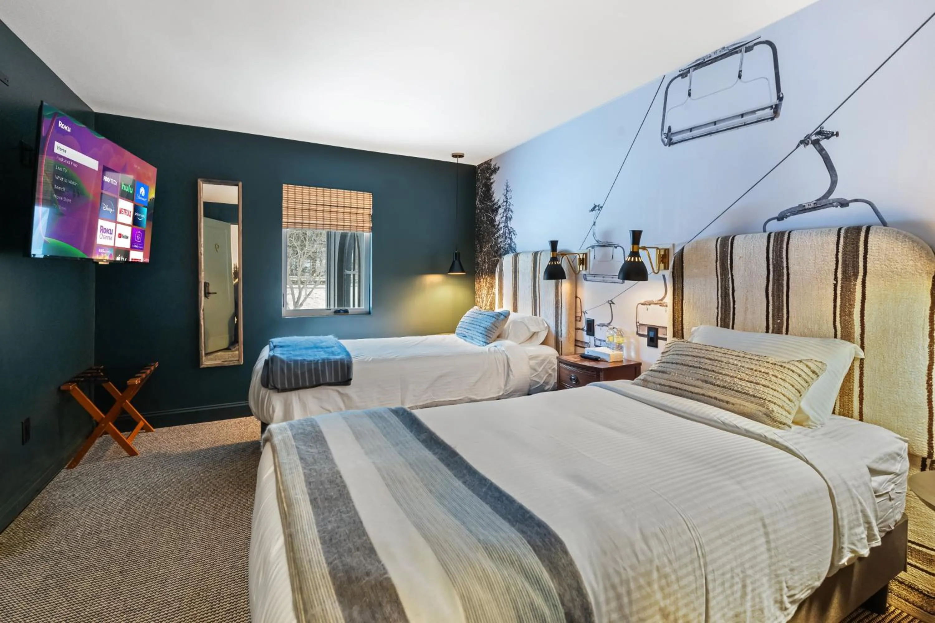 Superior Twin Room with Garden View in Inn At Mount Snow