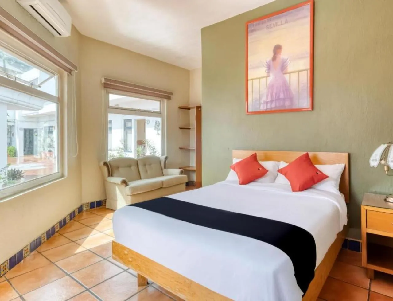 Photo of the whole room, Bed in Hotel Arana Tonalá