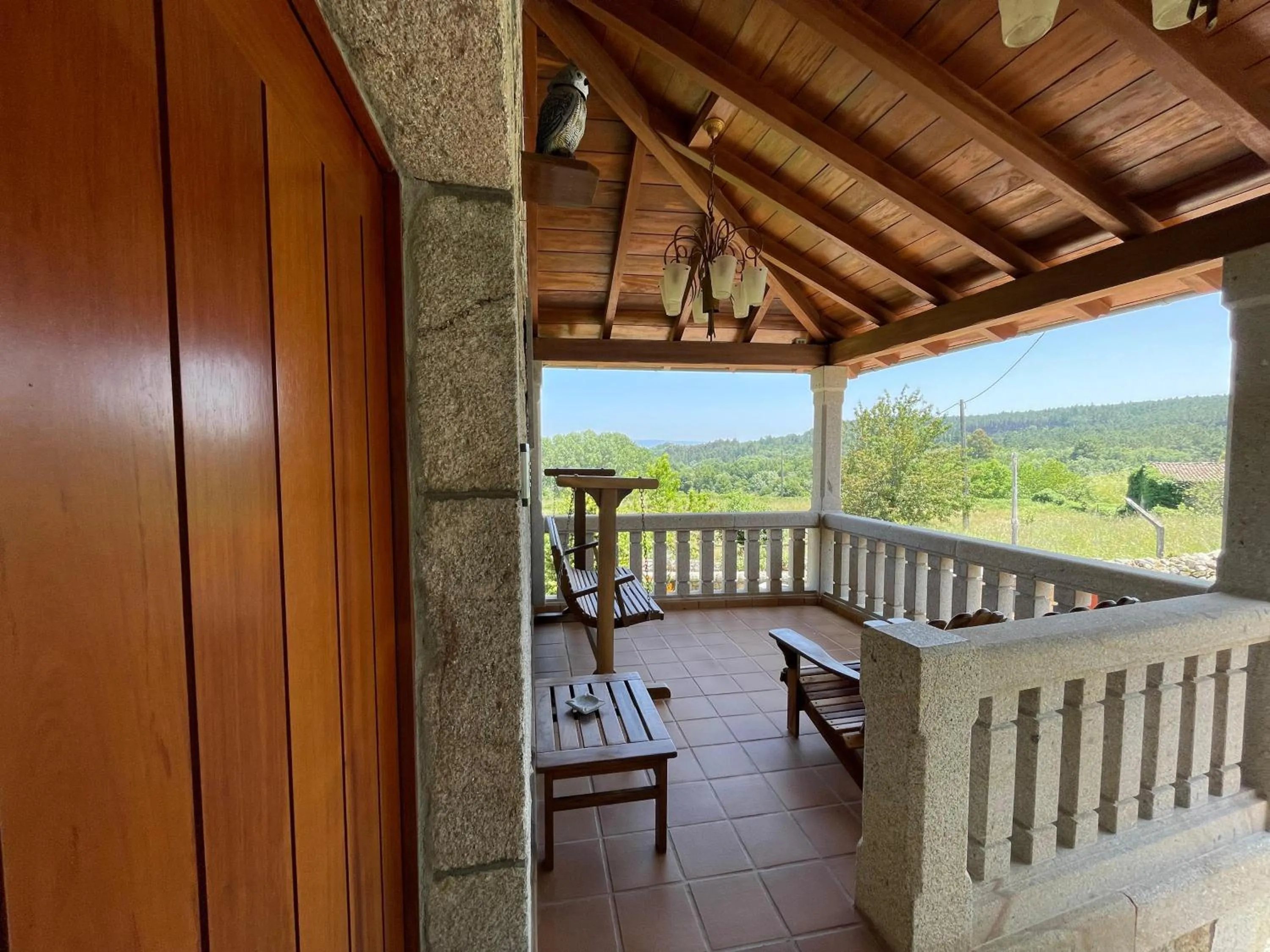 Lobby or reception in Apartamentos Río Sil