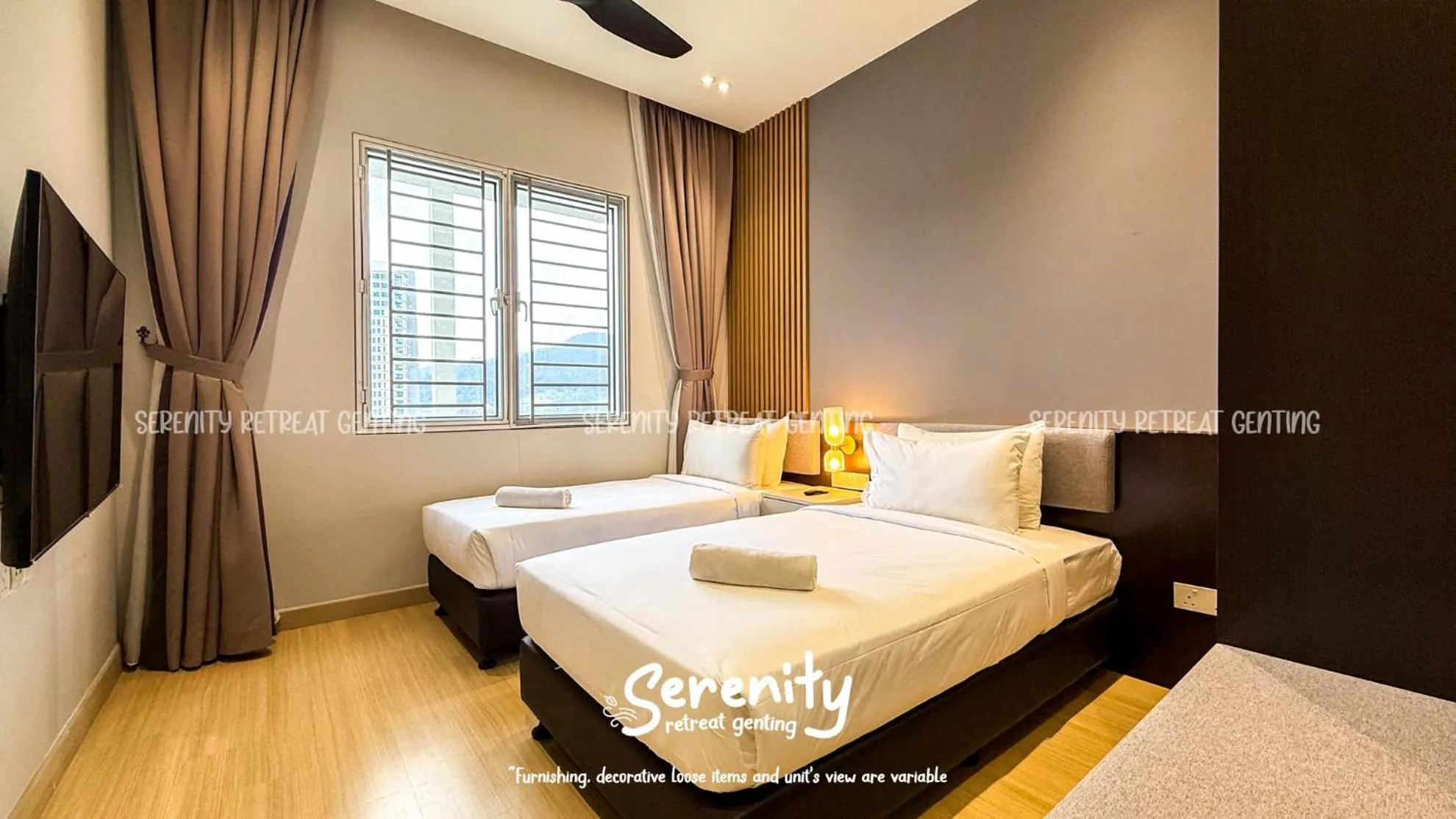 Bed in Windmill Upon Hills Serenity Retreat Genting