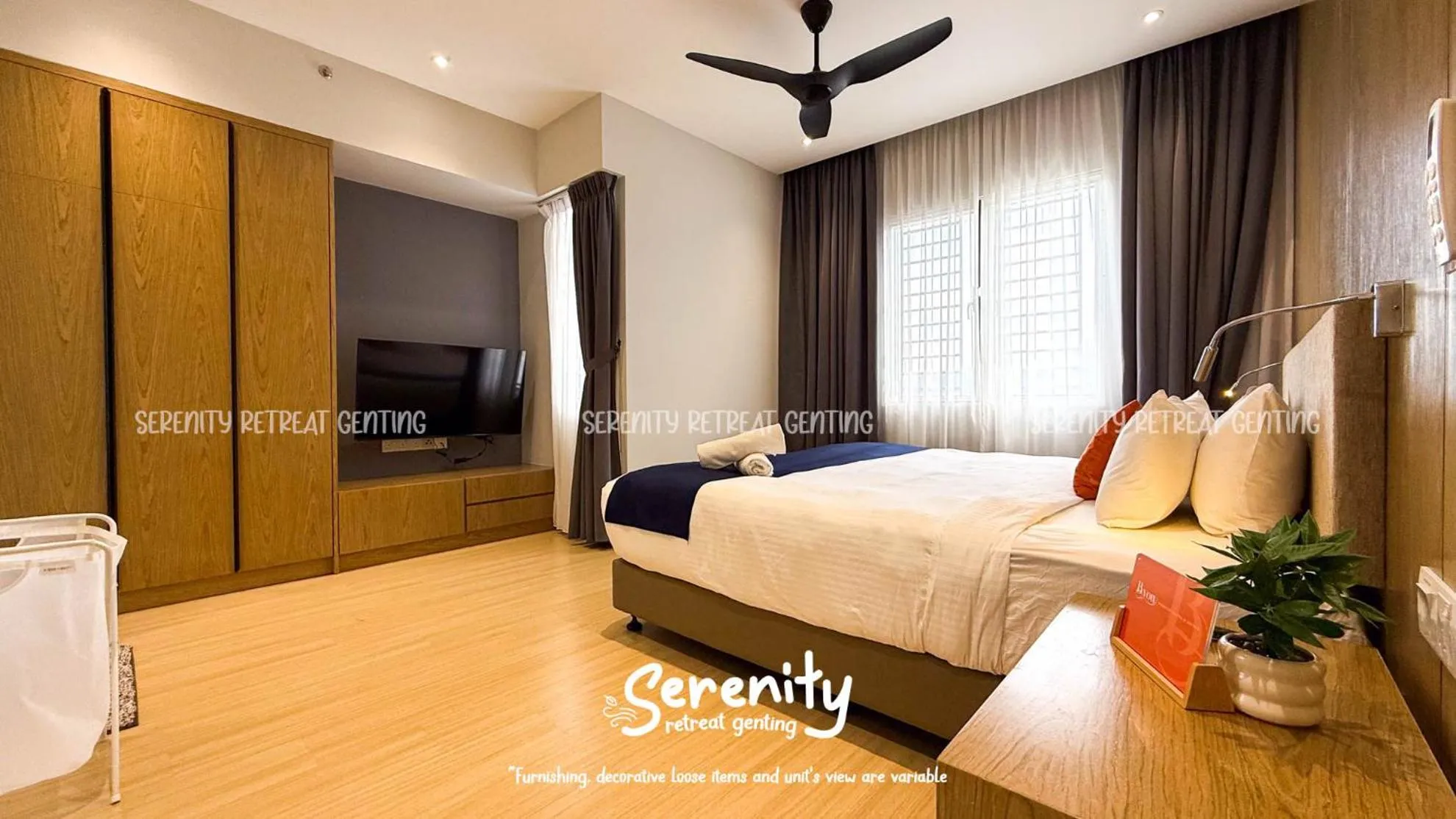 Bed in Windmill Upon Hills Serenity Retreat Genting