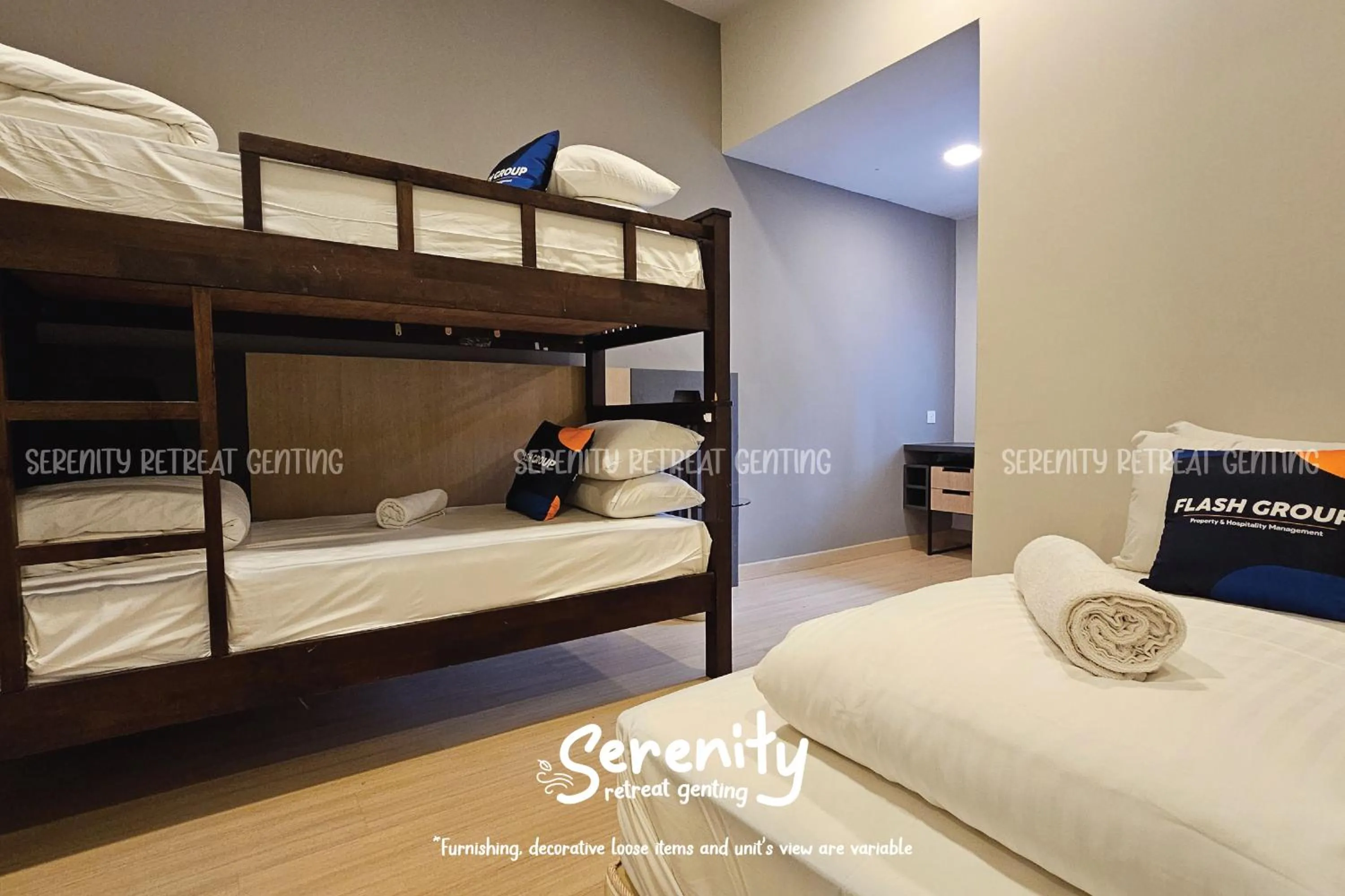 Bed in Windmill Upon Hills Serenity Retreat Genting