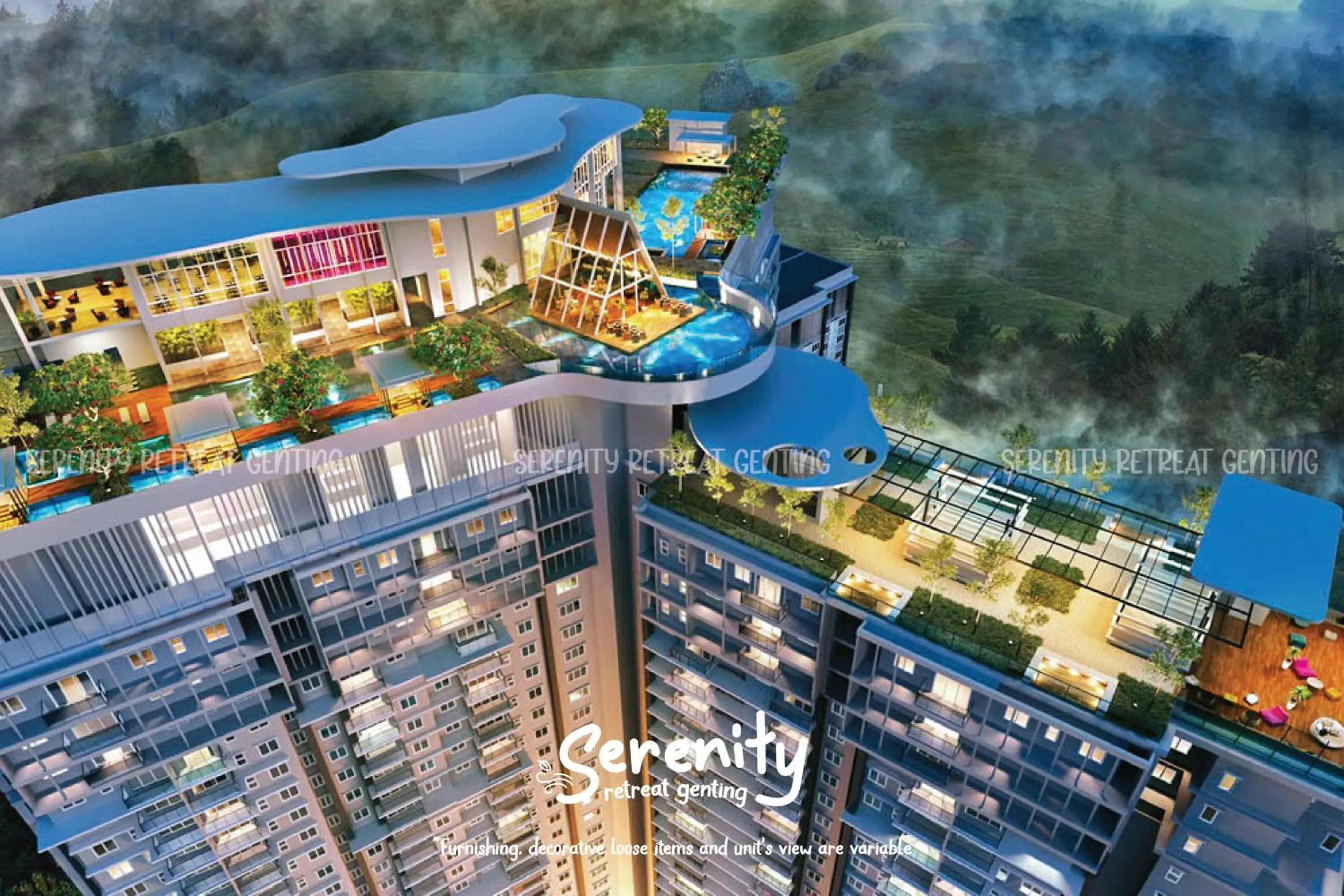 Property building in Windmill Upon Hills Serenity Retreat Genting