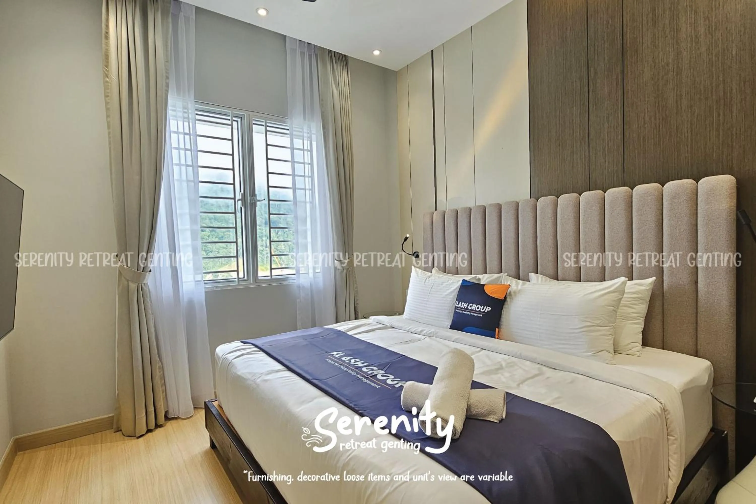 Bed in Windmill Upon Hills Serenity Retreat Genting