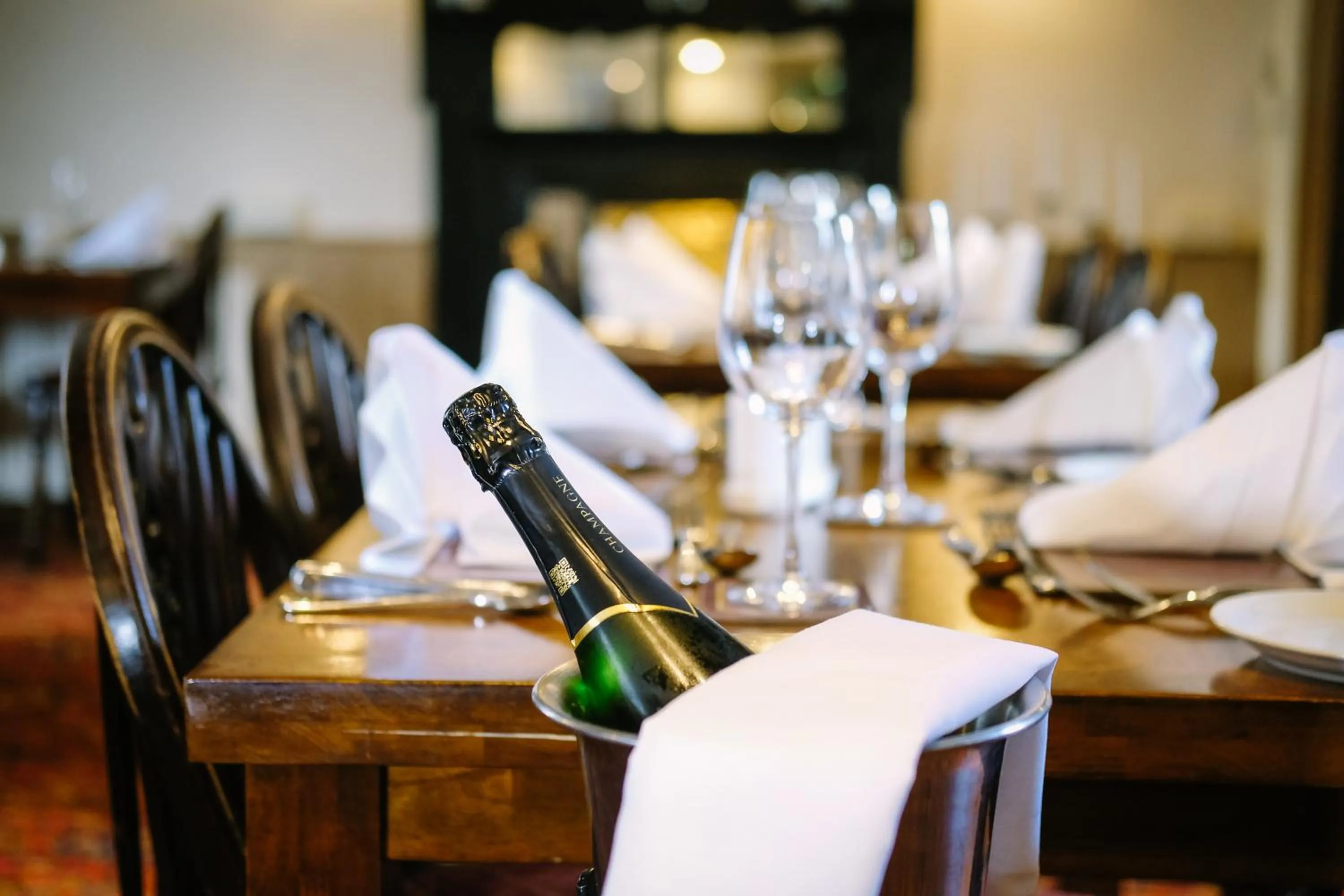 Dining area in Sun Inn