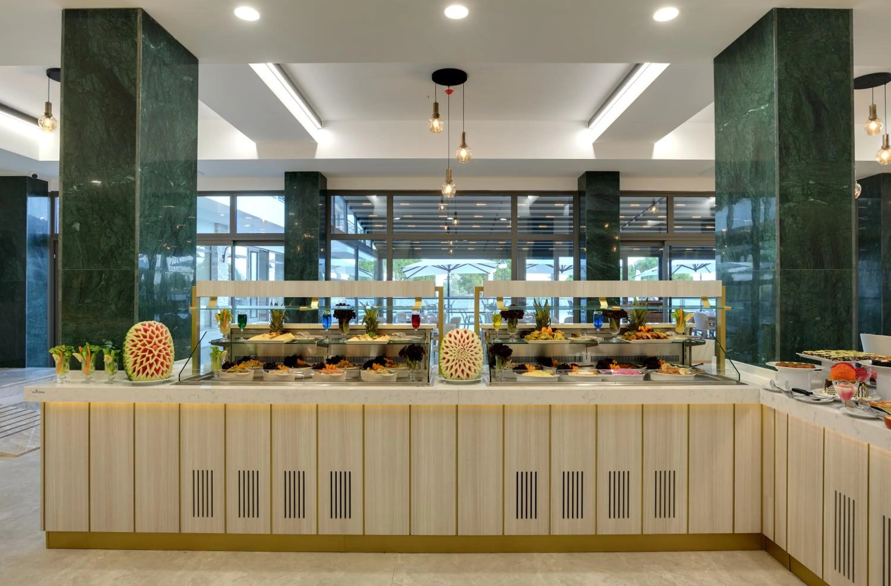 Buffet breakfast in Dedeman Güre Nurhayat Thermal Resort&SPA