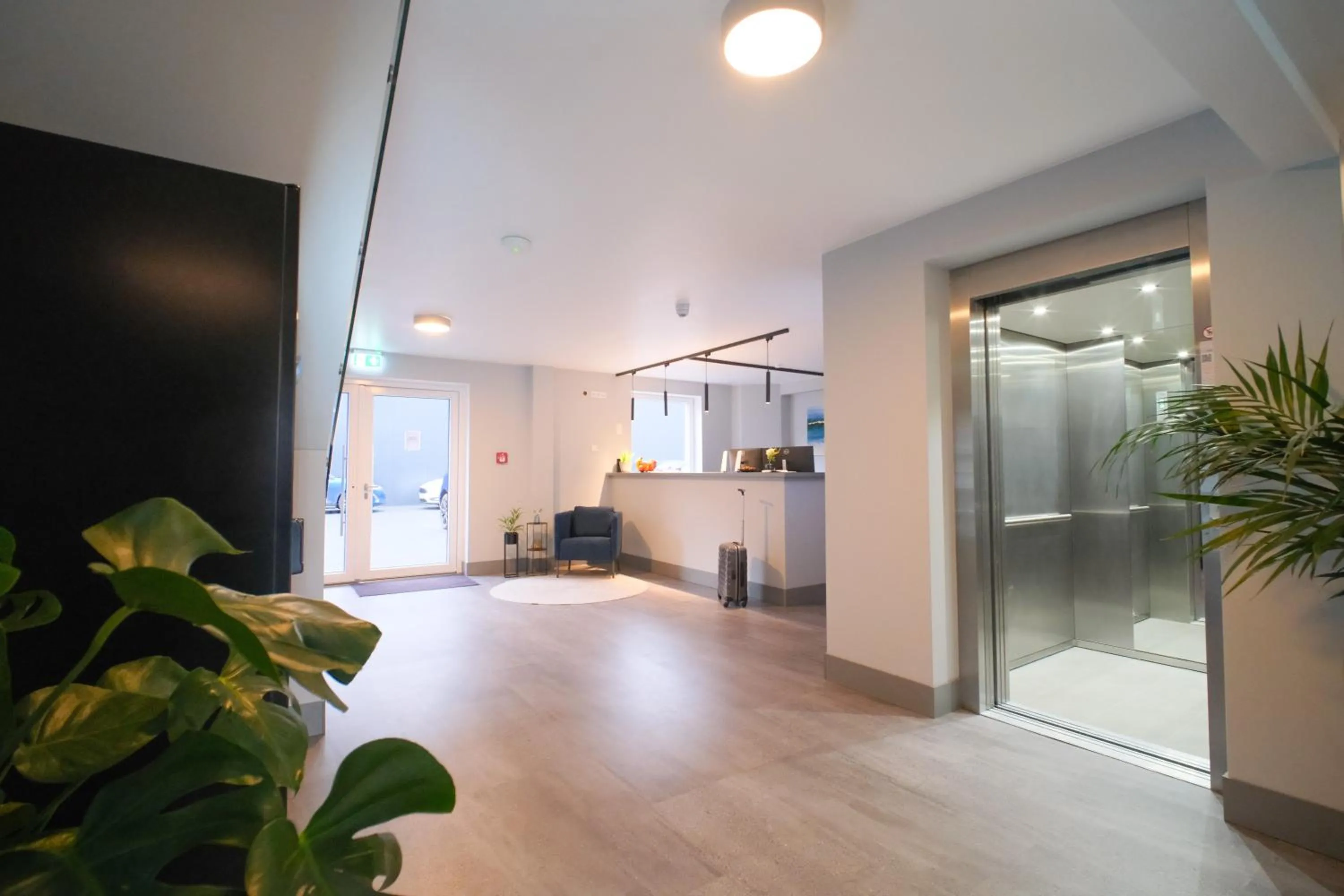 Lobby or reception in Hotel Kiel by MELIO