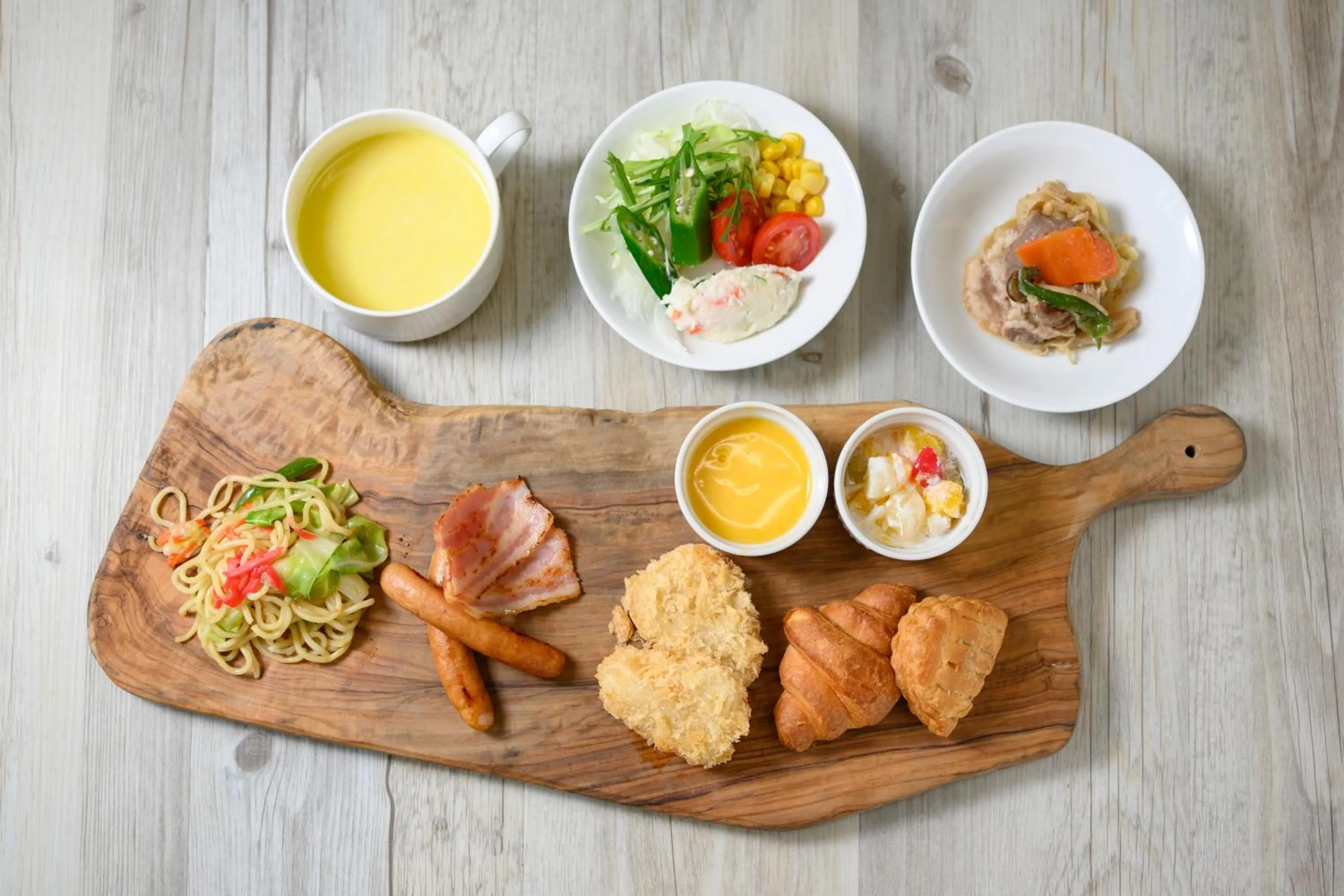 Breakfast in Hotel Mystays Nayoro