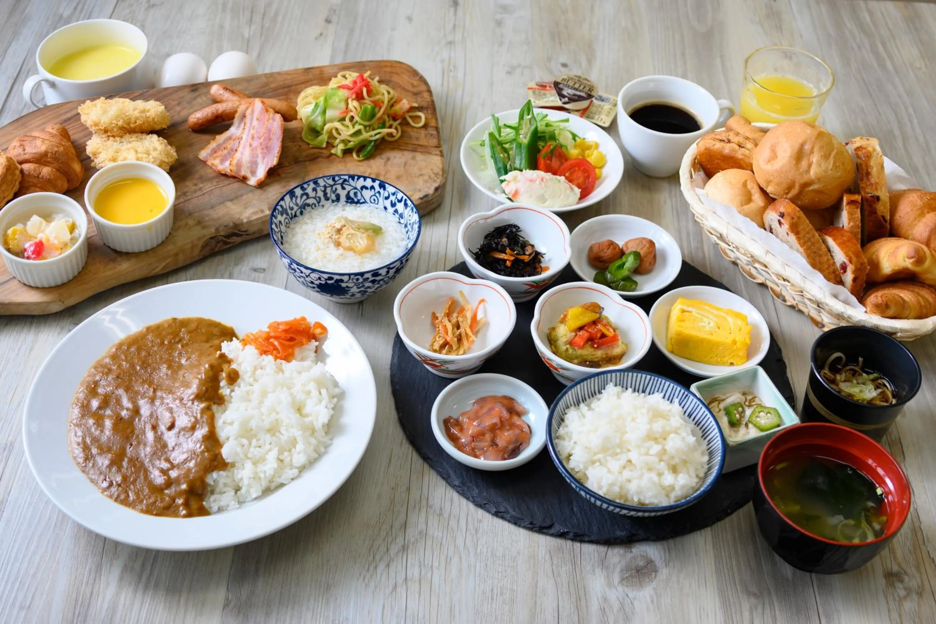 Breakfast in Hotel Mystays Nayoro