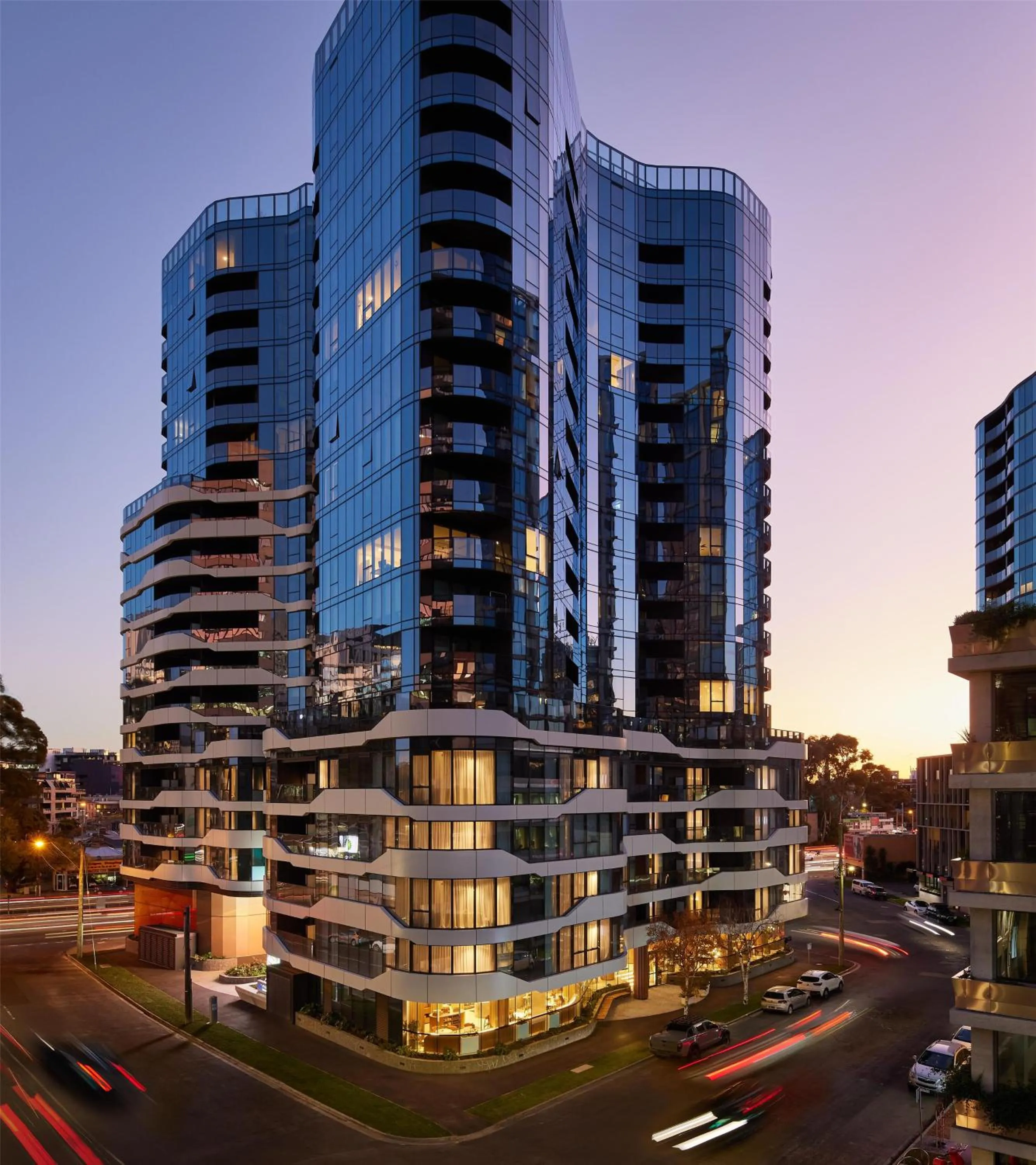 Property building in Hyatt House South Melbourne