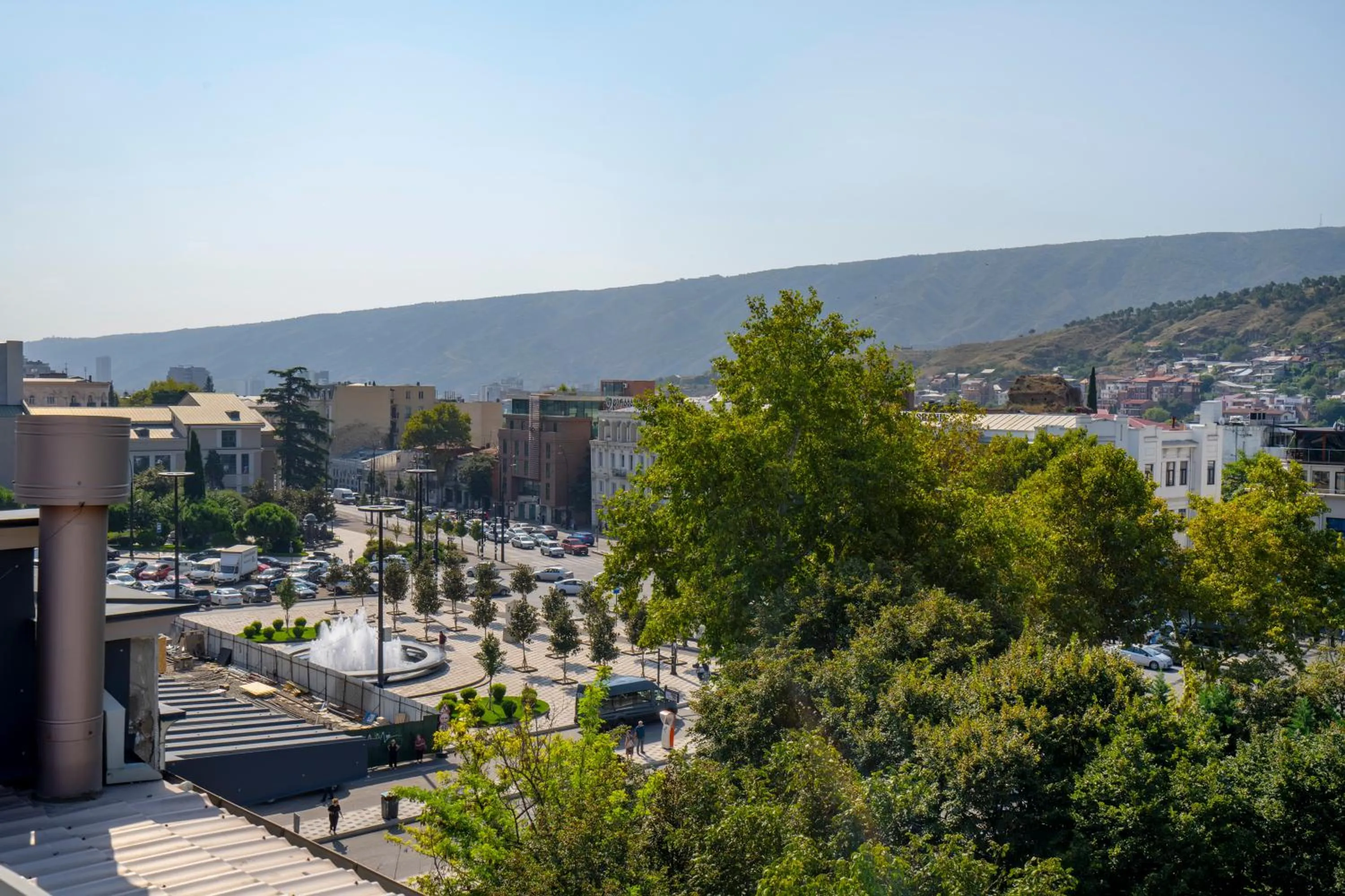 City view in Hotel Piazza Tbilisi