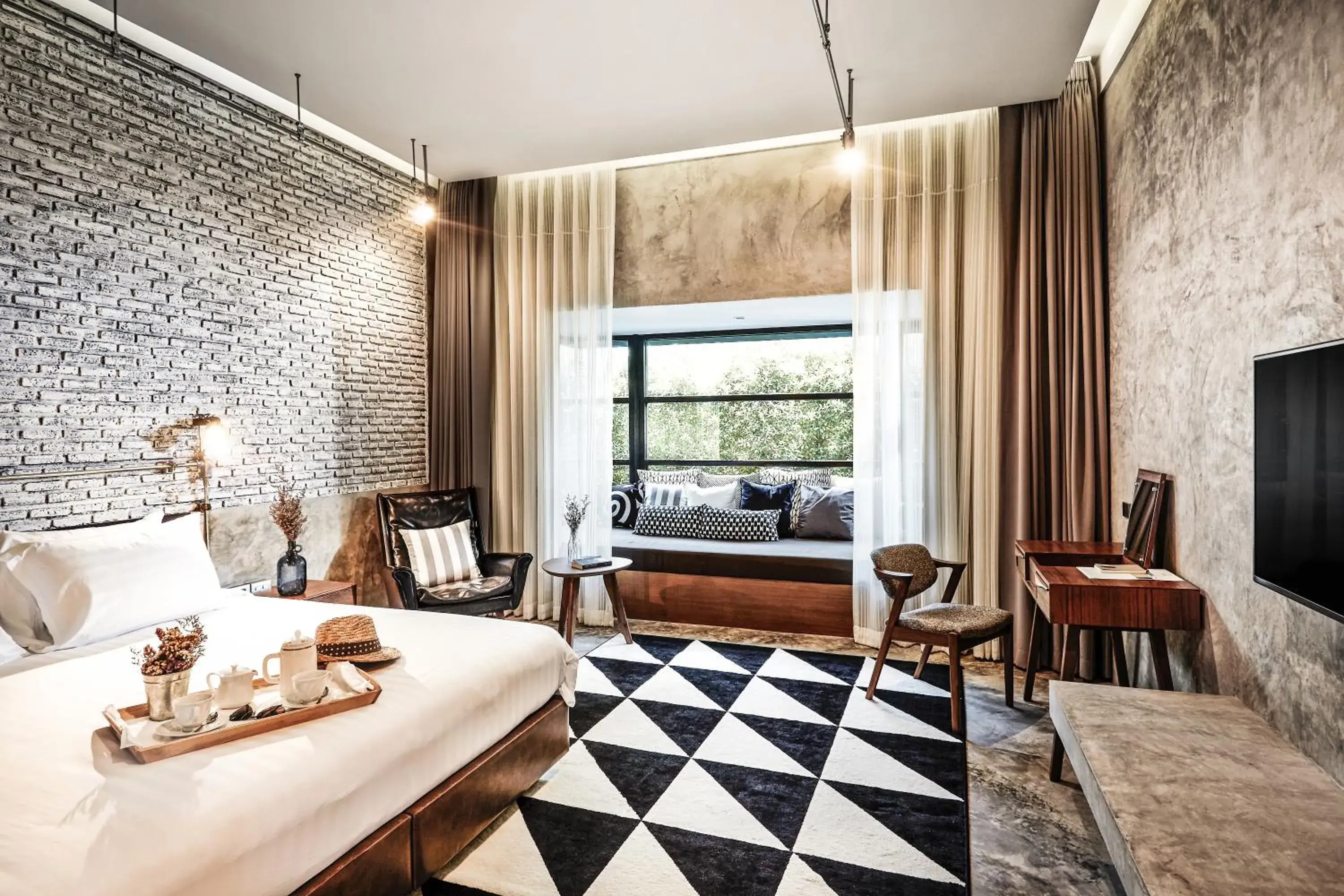 Deluxe King Room in The Restro Deluxe King Room in The Restro