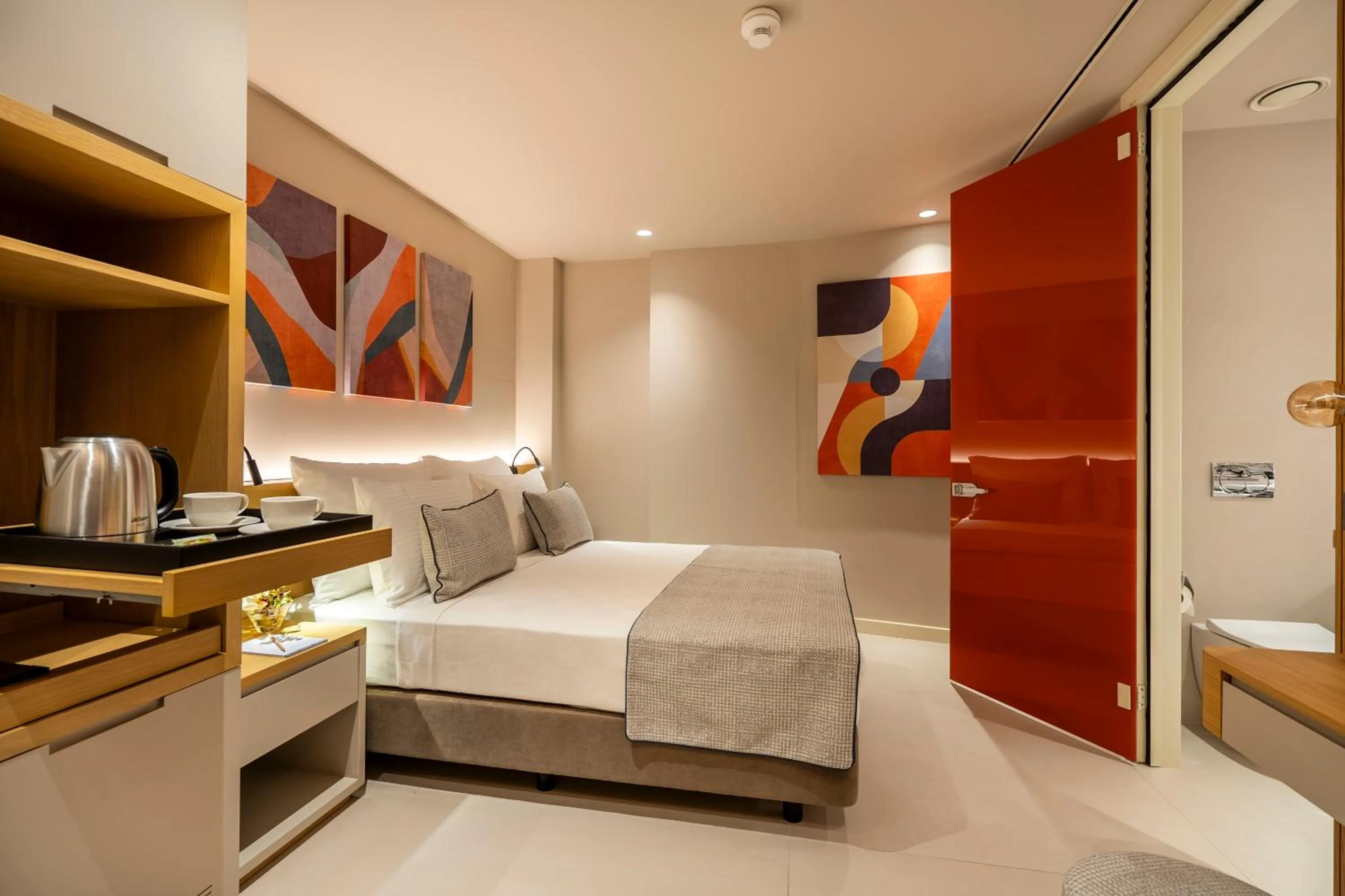 Bedroom, Bed in ERK Hotel