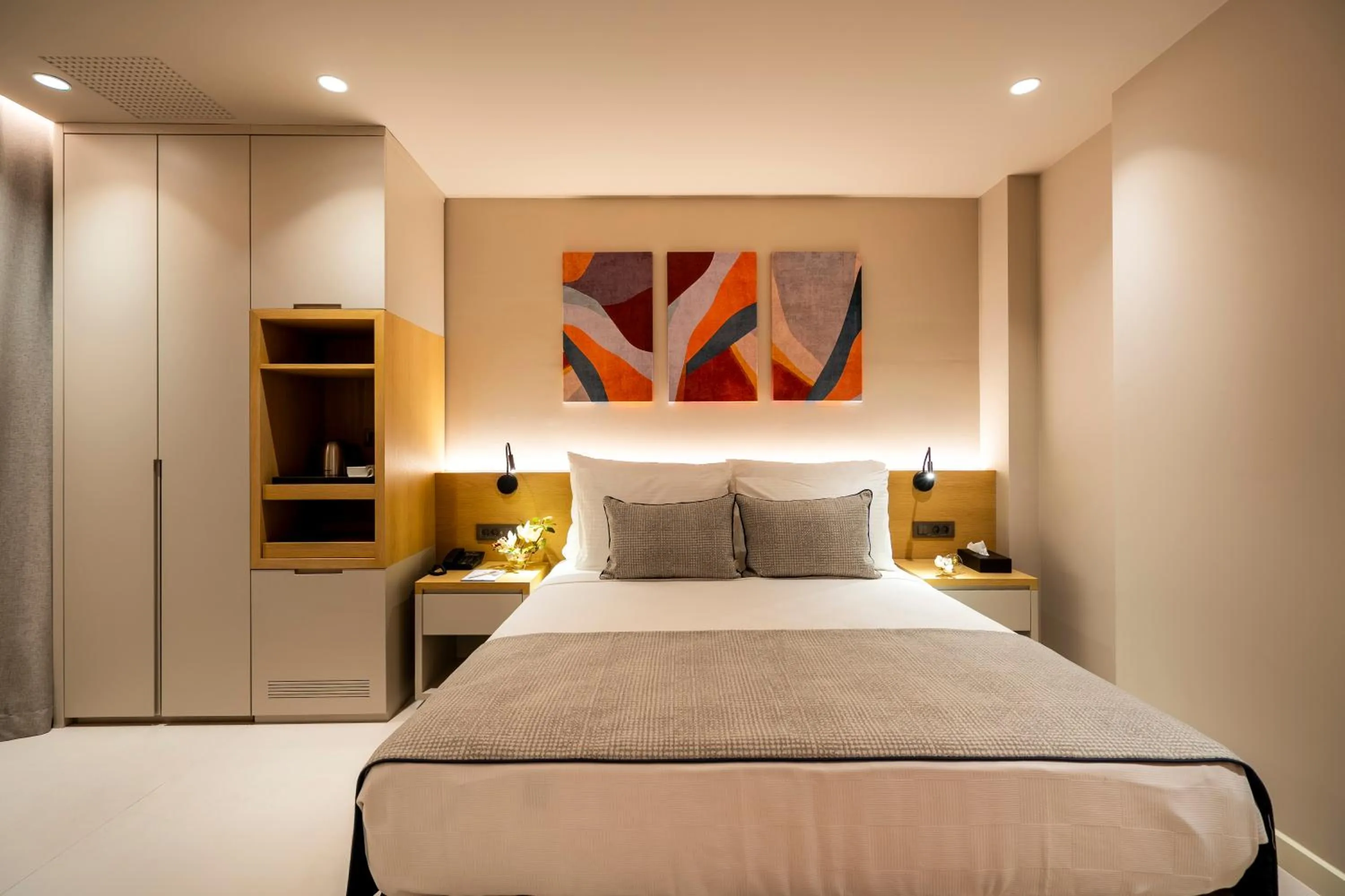 Bedroom, Bed in ERK Hotel