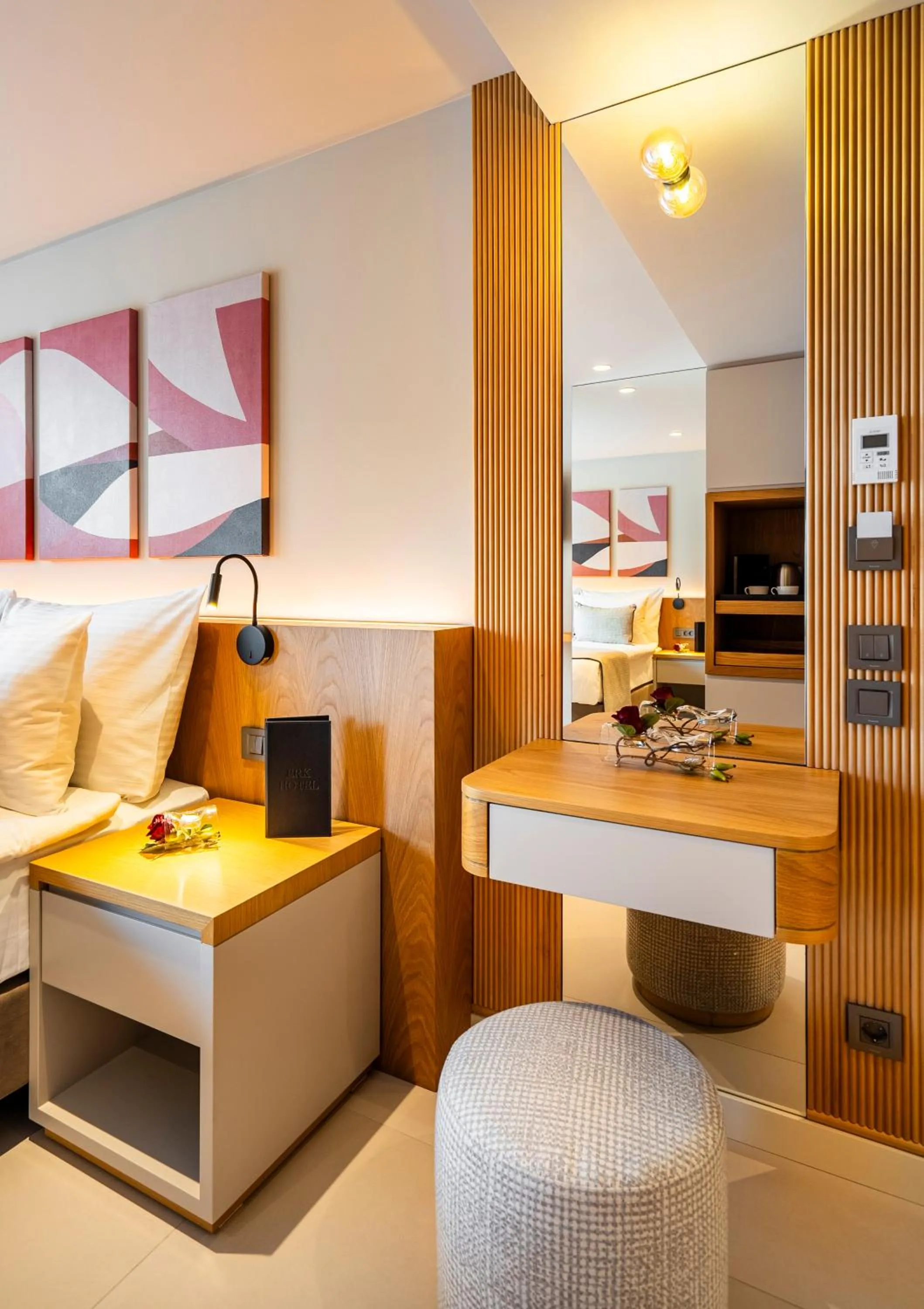 Seating area in ERK Hotel