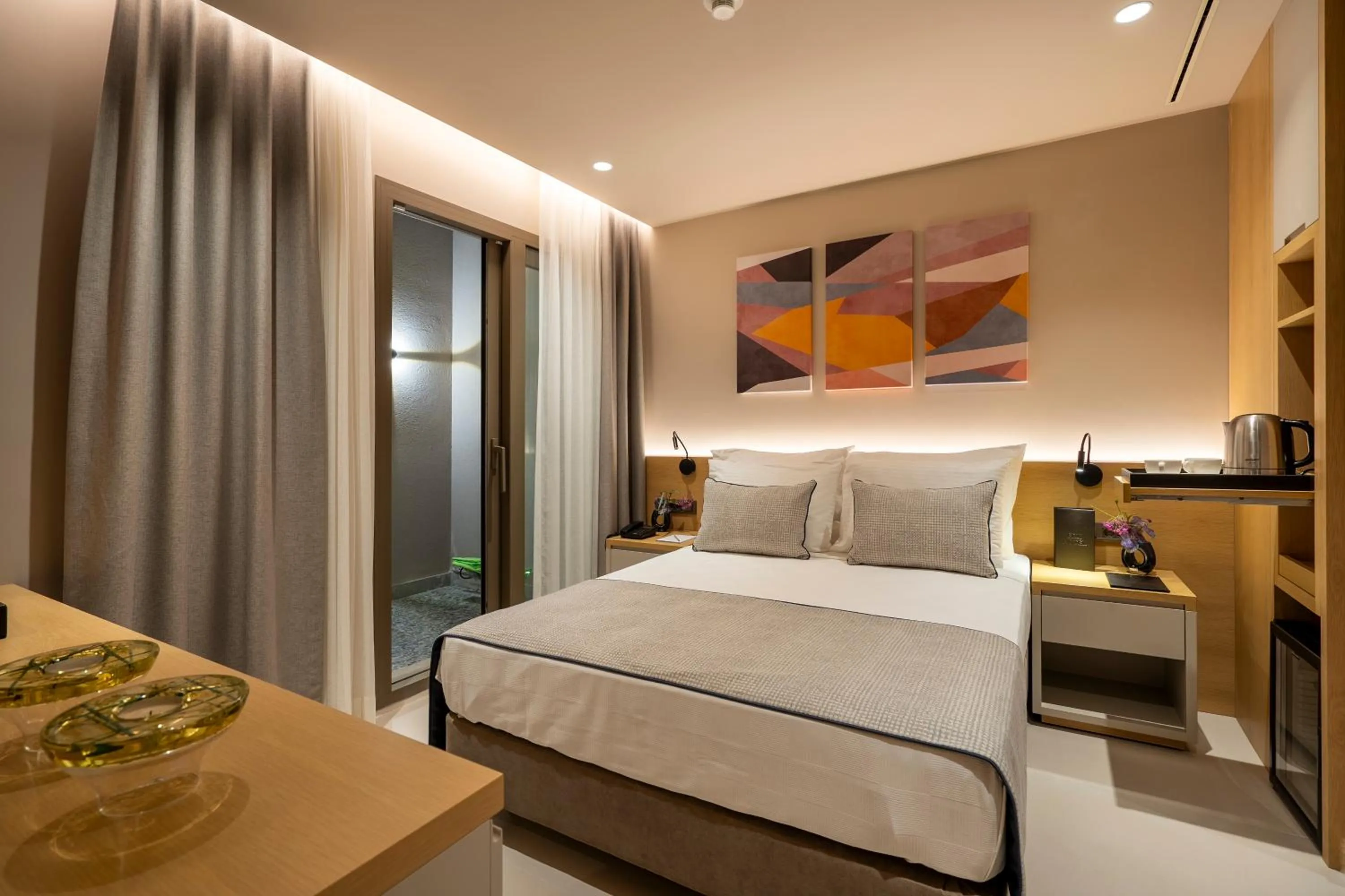 Photo of the whole room, Bed in ERK Hotel