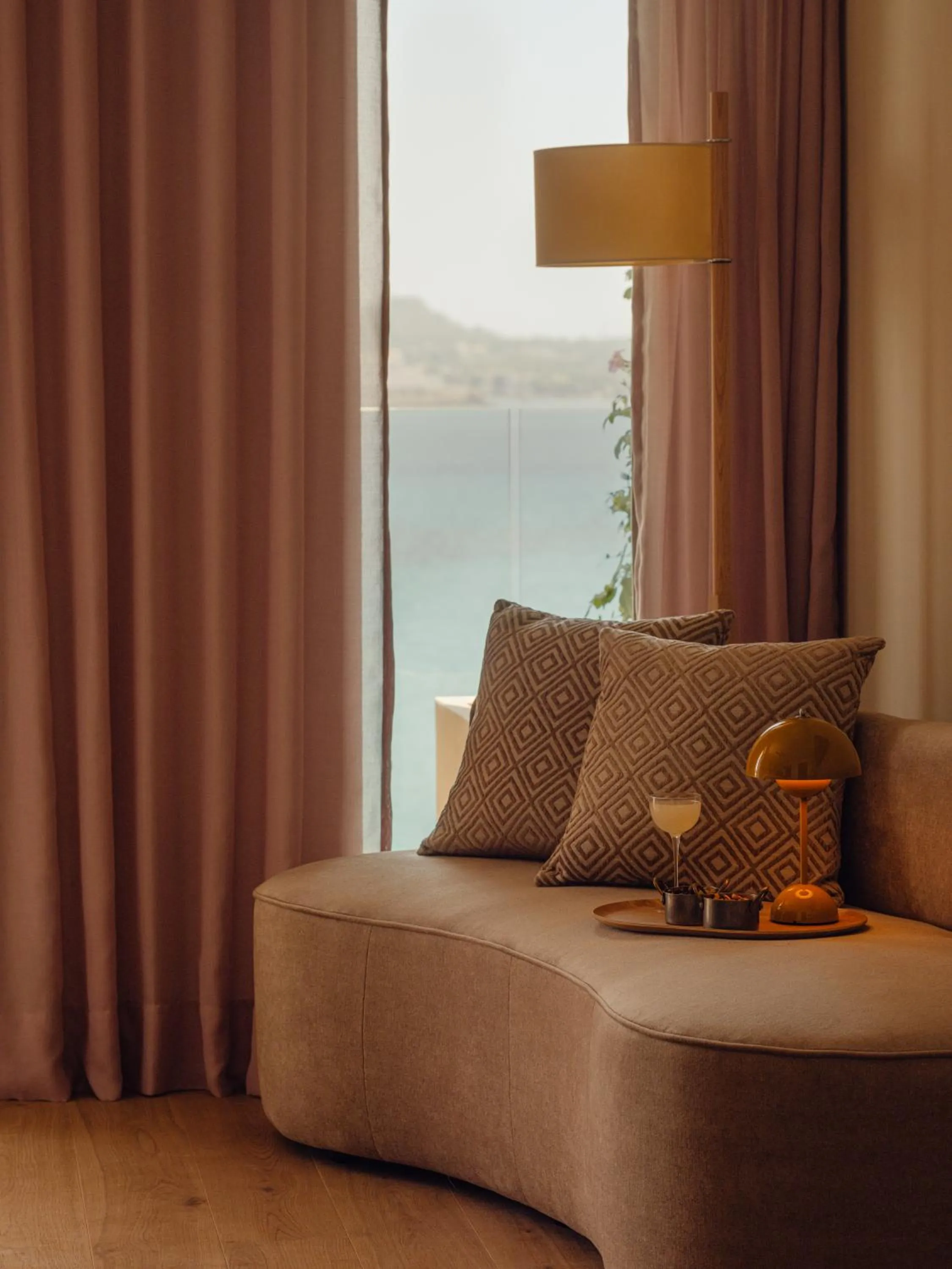 Seating area in Aethos Hotel Mallorca