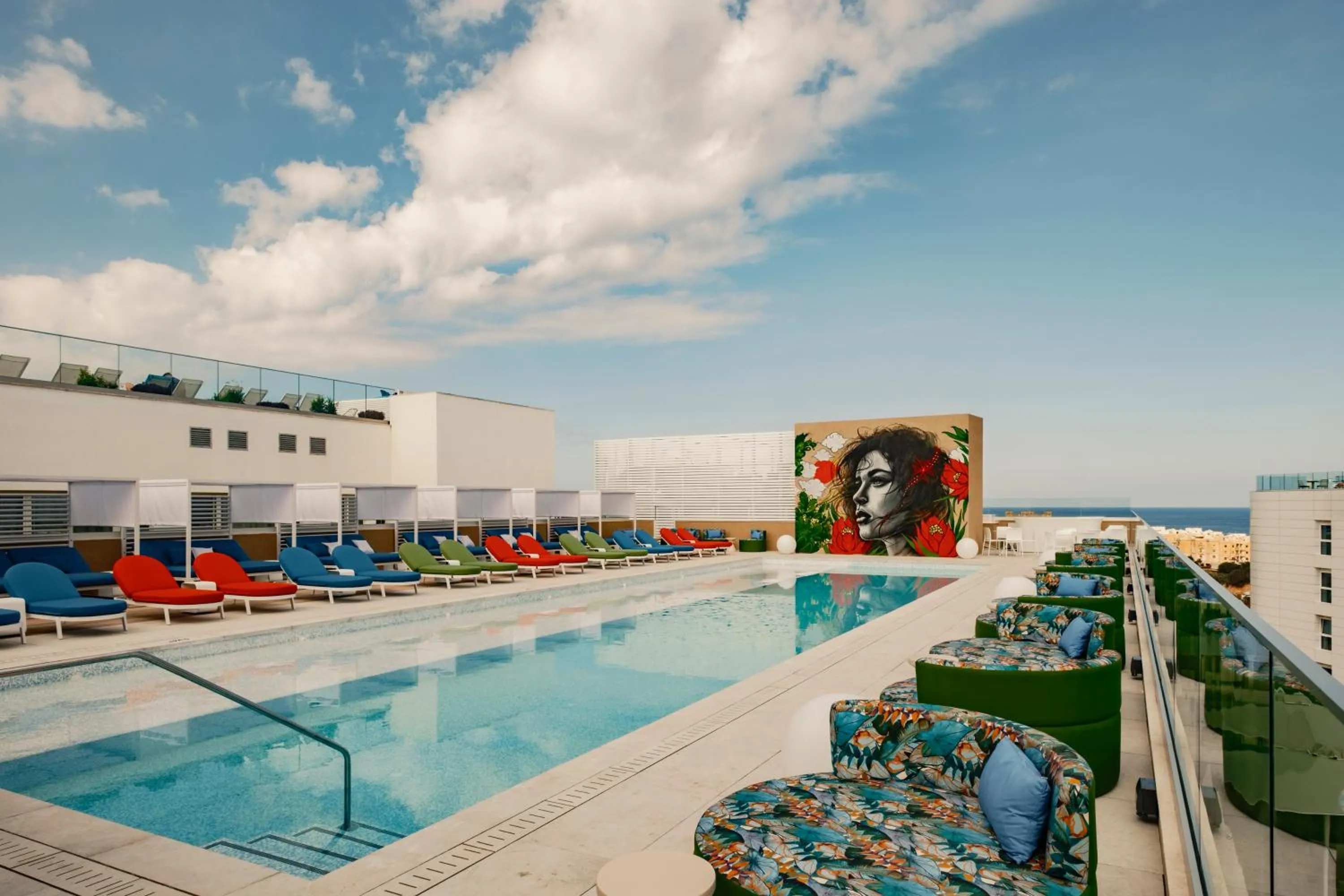 Swimming pool in Hyatt Centric Malta