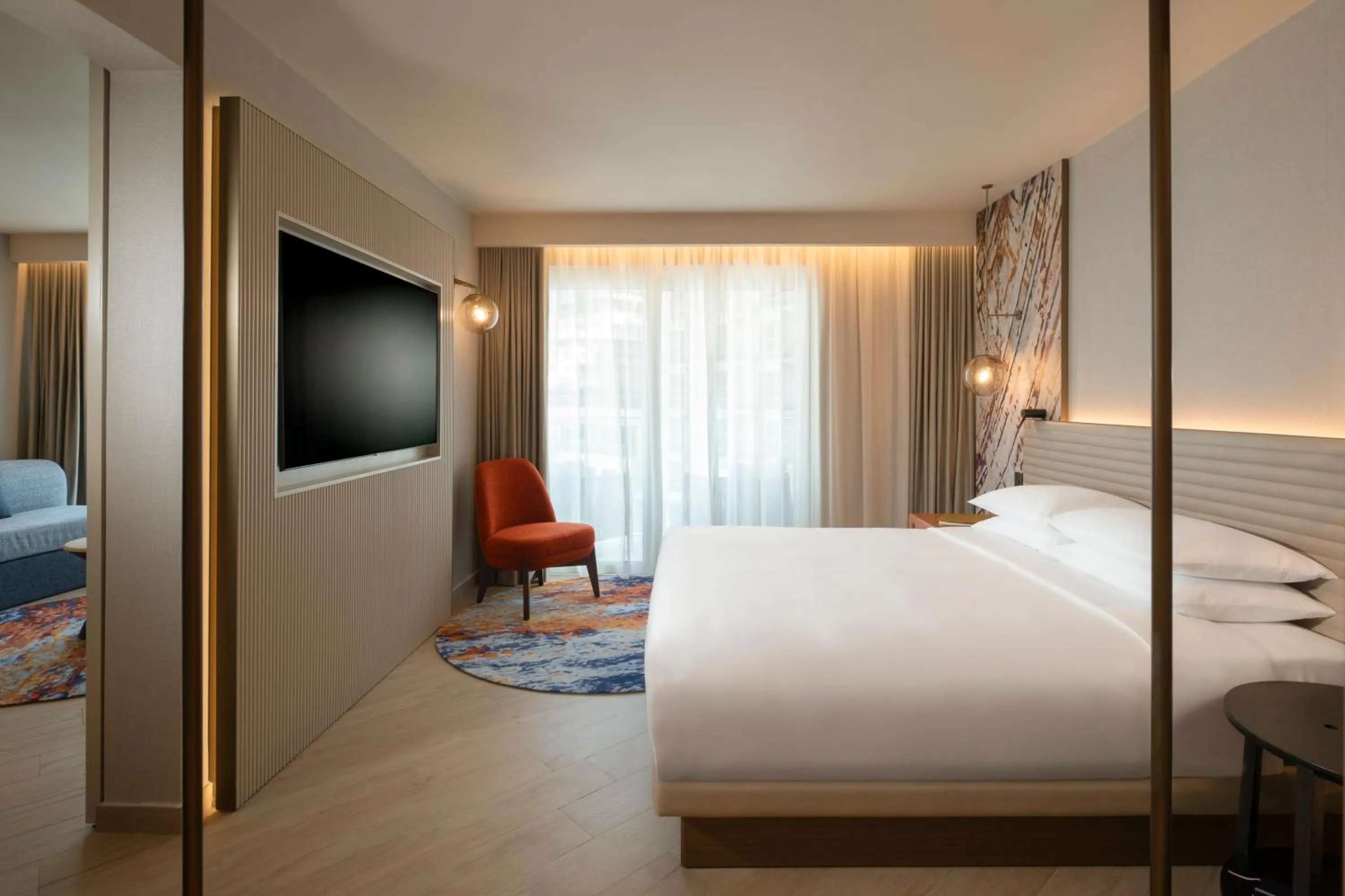 Photo of the whole room, Bed in Hyatt Centric Malta