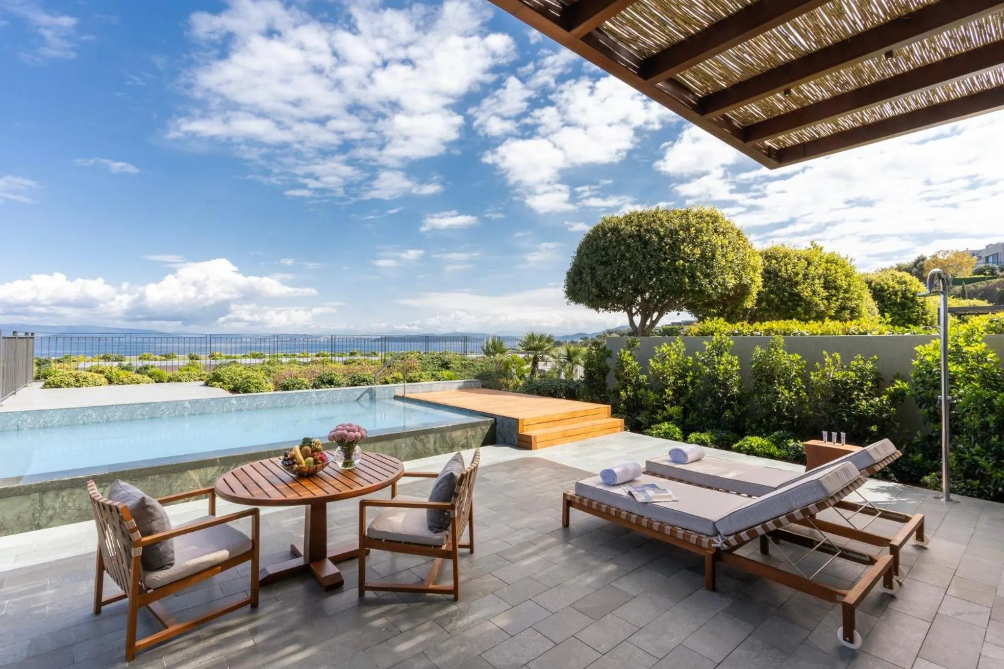 Swimming pool in Mandarin Oriental, Bodrum