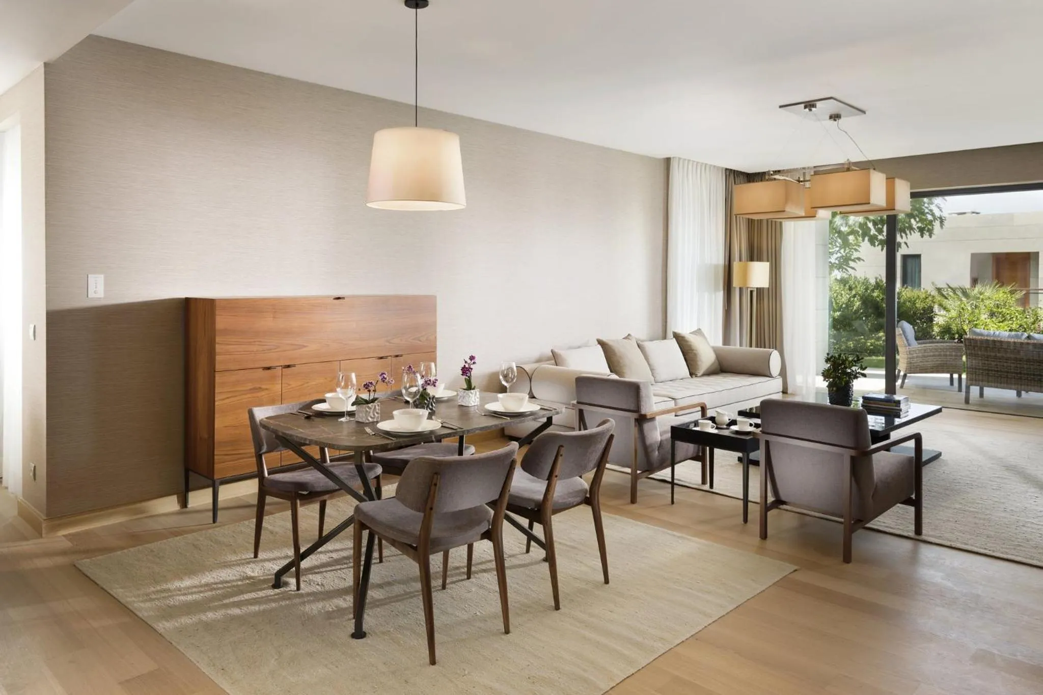 Living room in Mandarin Oriental, Bodrum