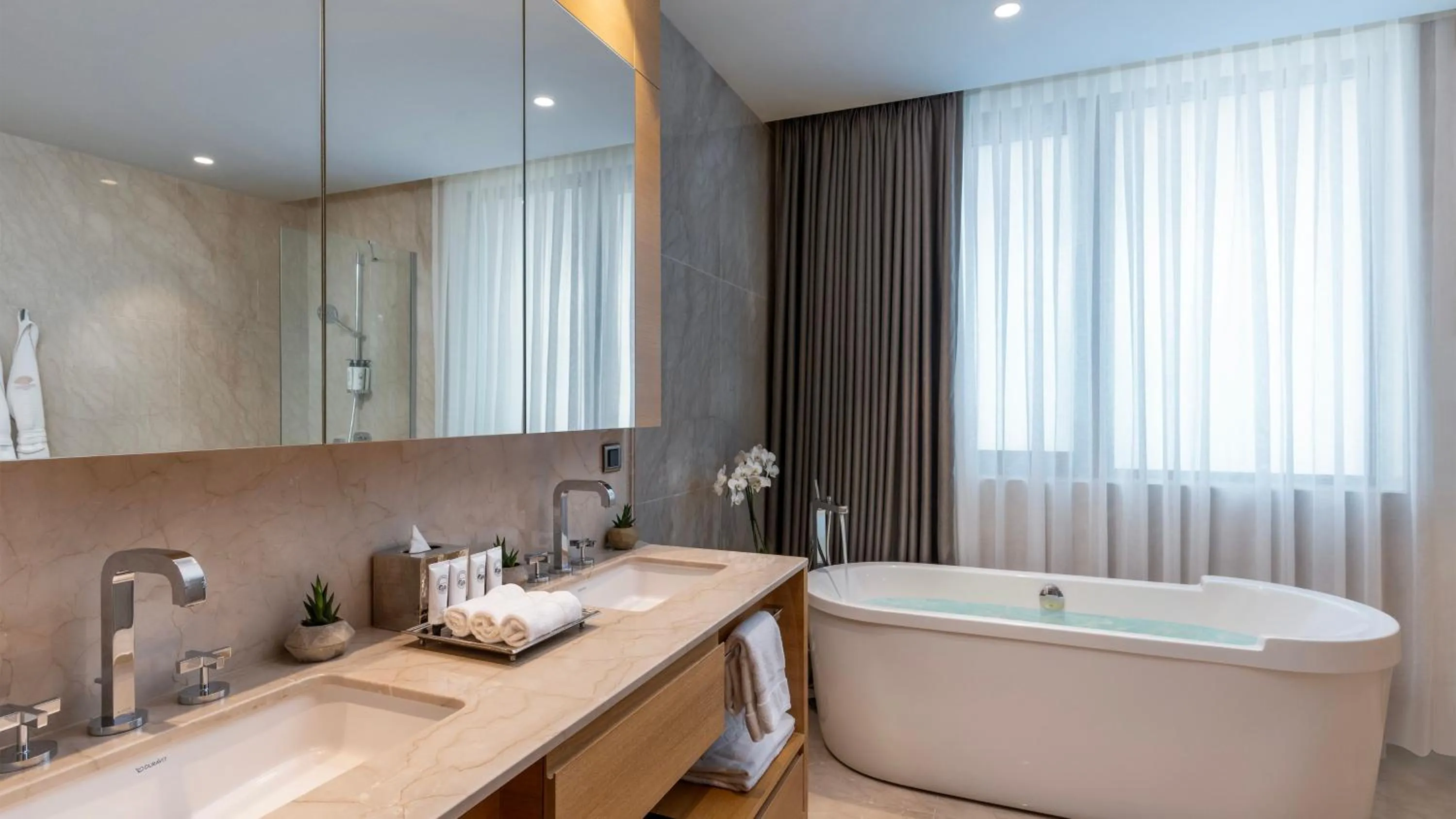 Bathroom in Mandarin Oriental, Bodrum