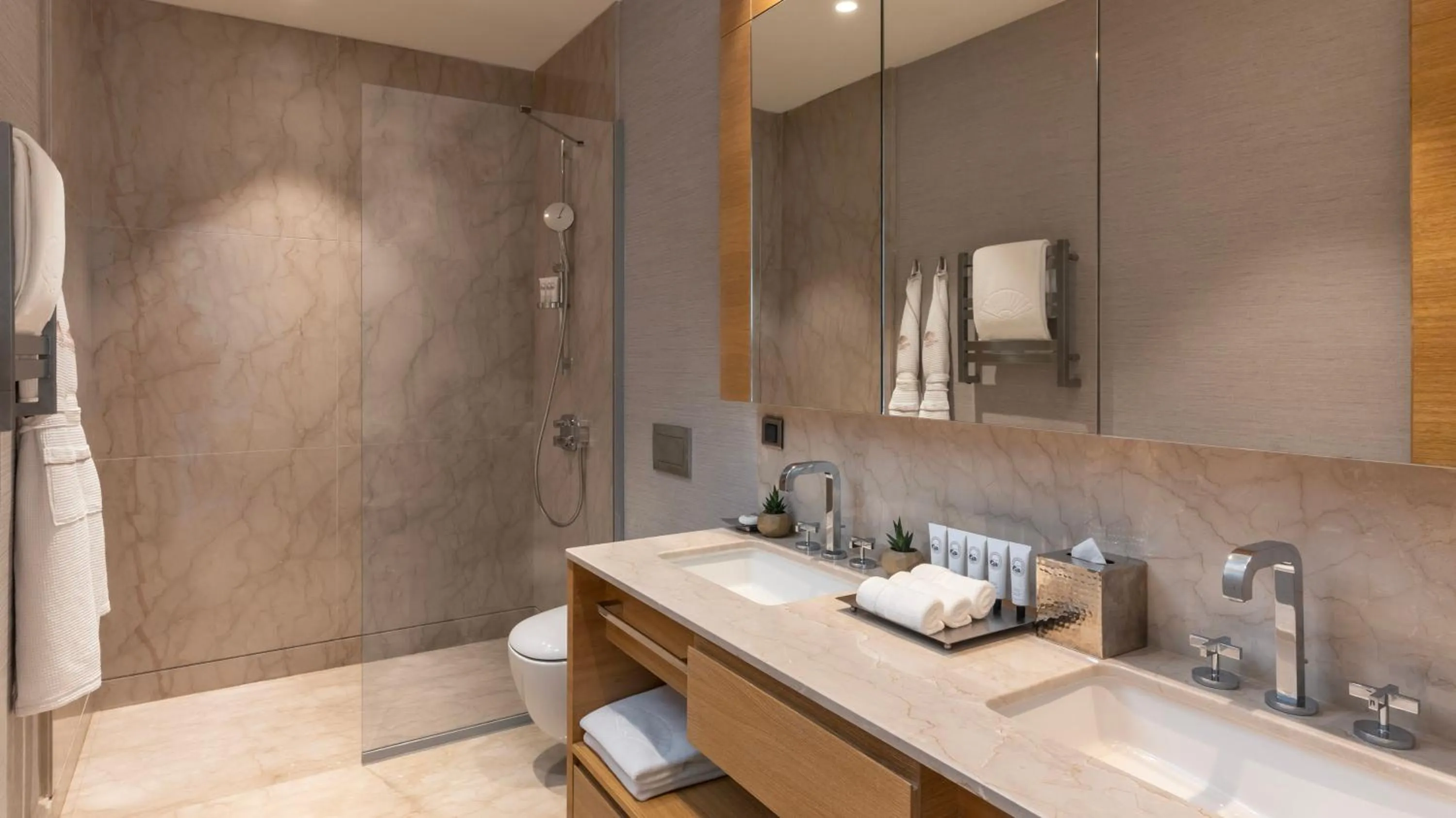 Bathroom in Mandarin Oriental, Bodrum