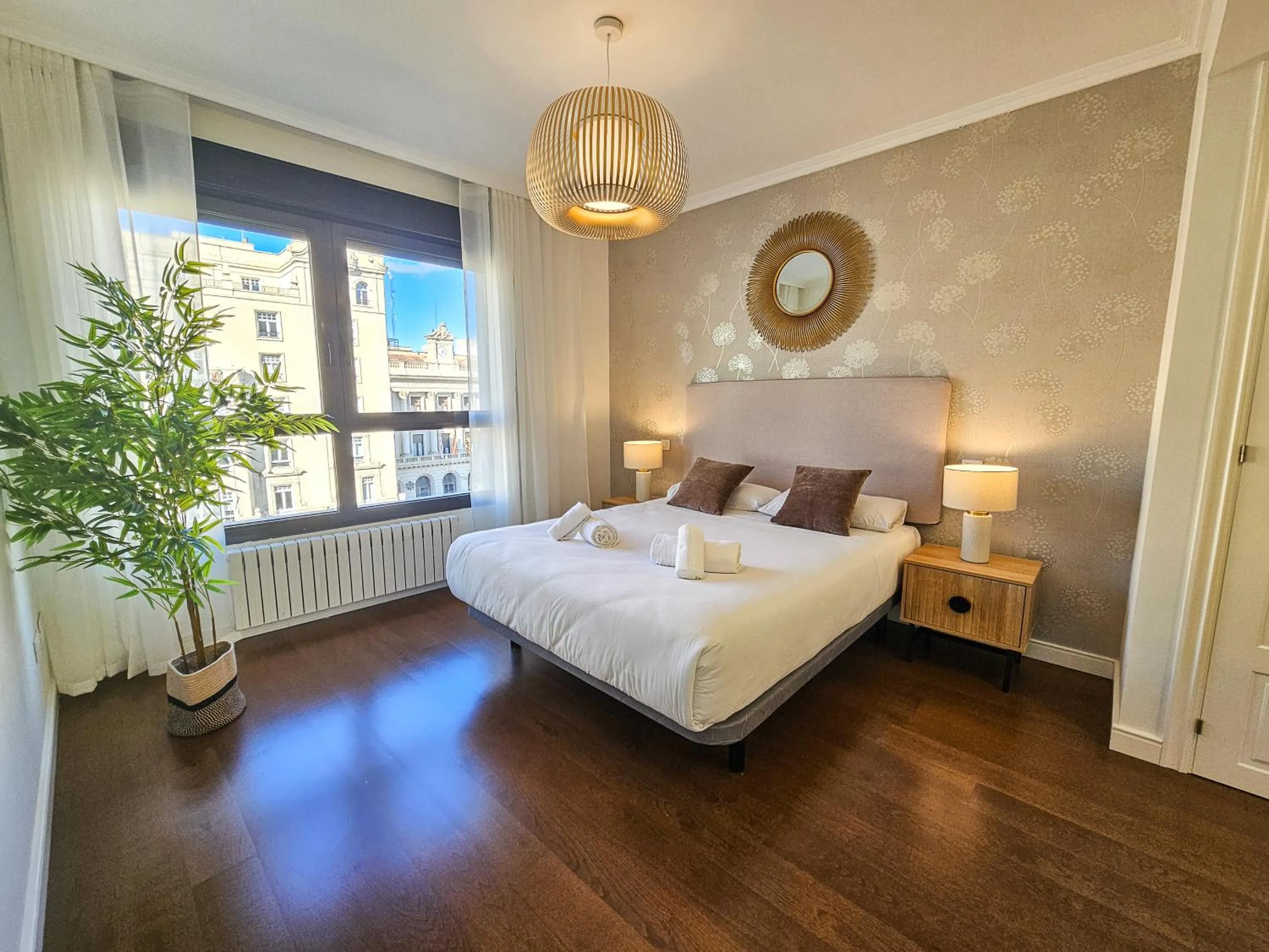 Bed in Apartamentos Zaragoza Independencia 3000