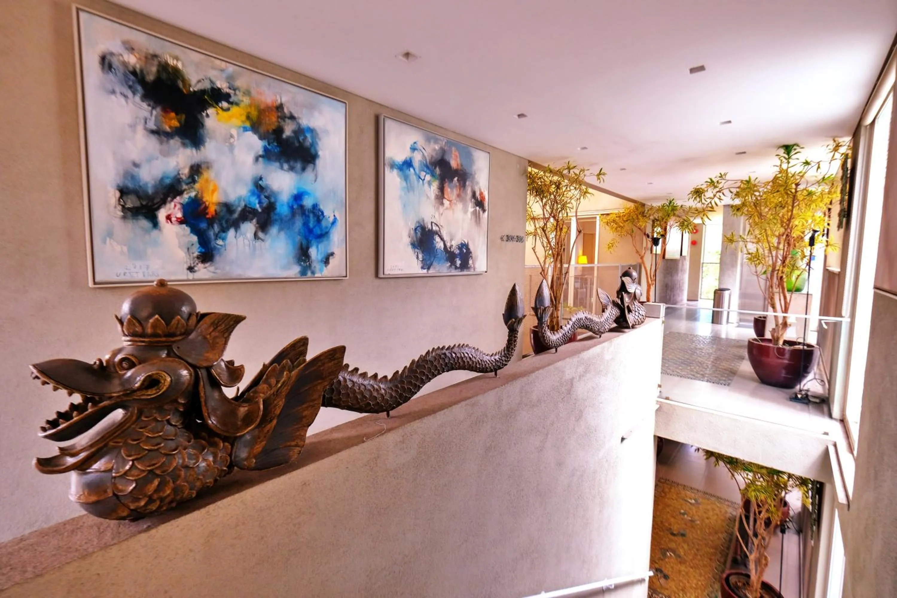 Decorative detail in KoenoKoeni Boutique Hotel