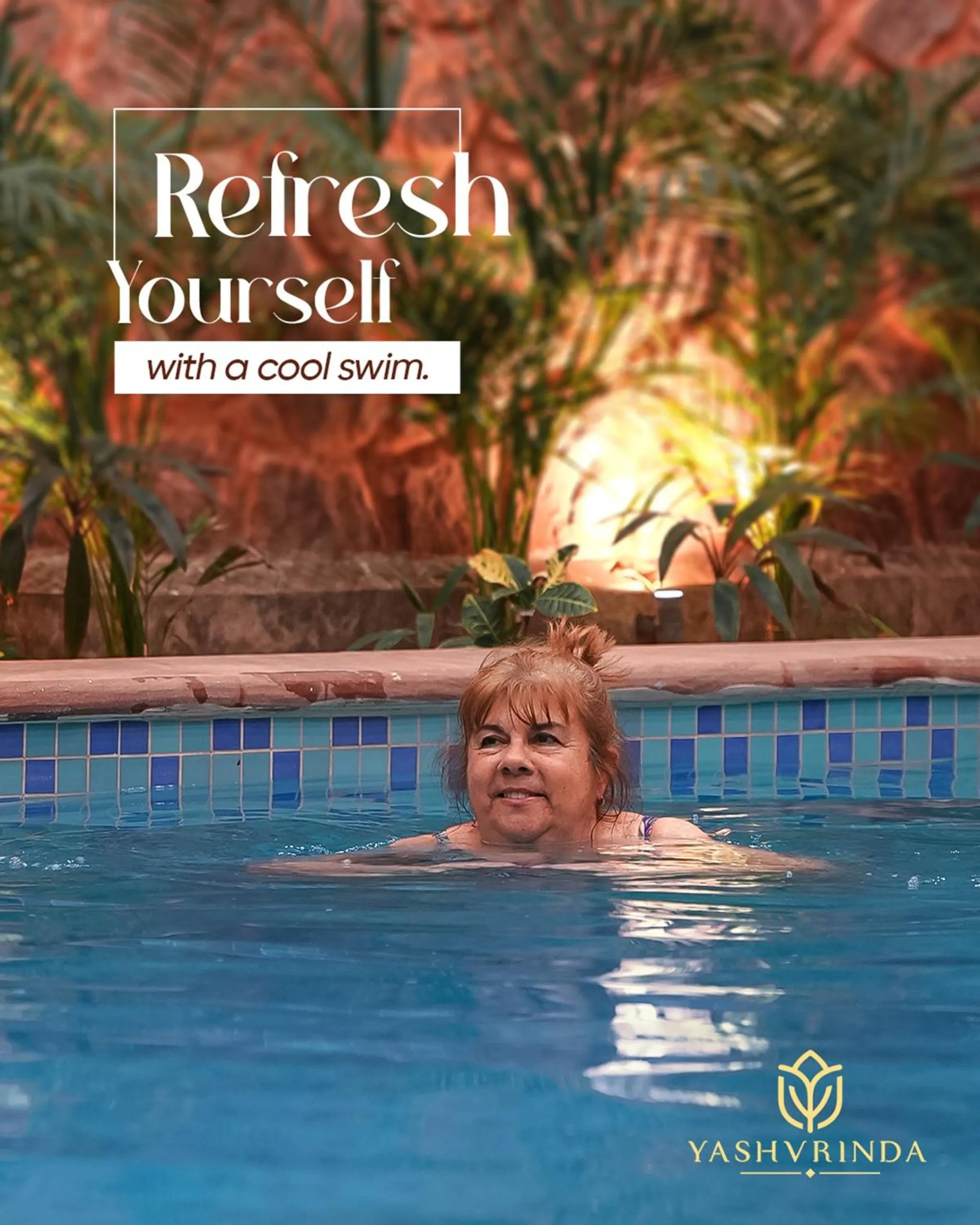 Swimming pool in Yashvrinda