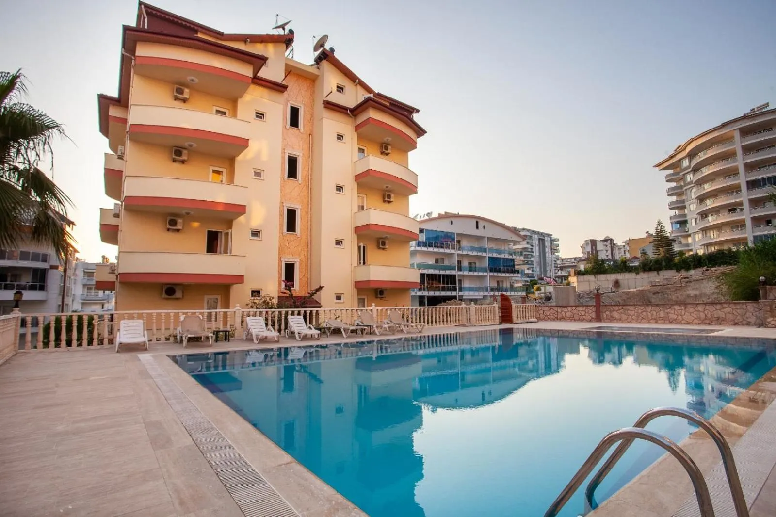 Swimming pool in Sevgi Tatil Sitesi