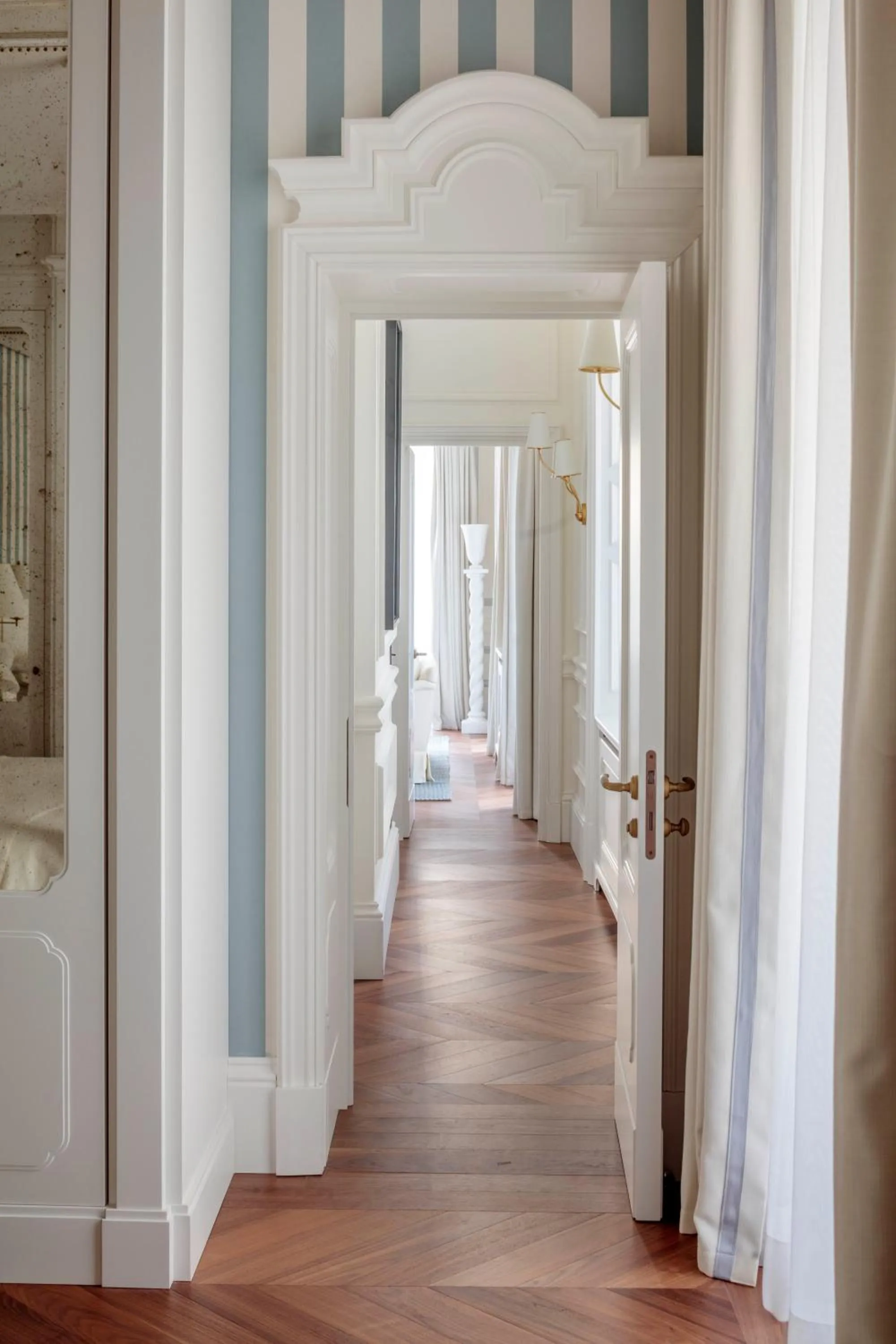 Facade/entrance in Rocco Forte House Via Manzoni Milan