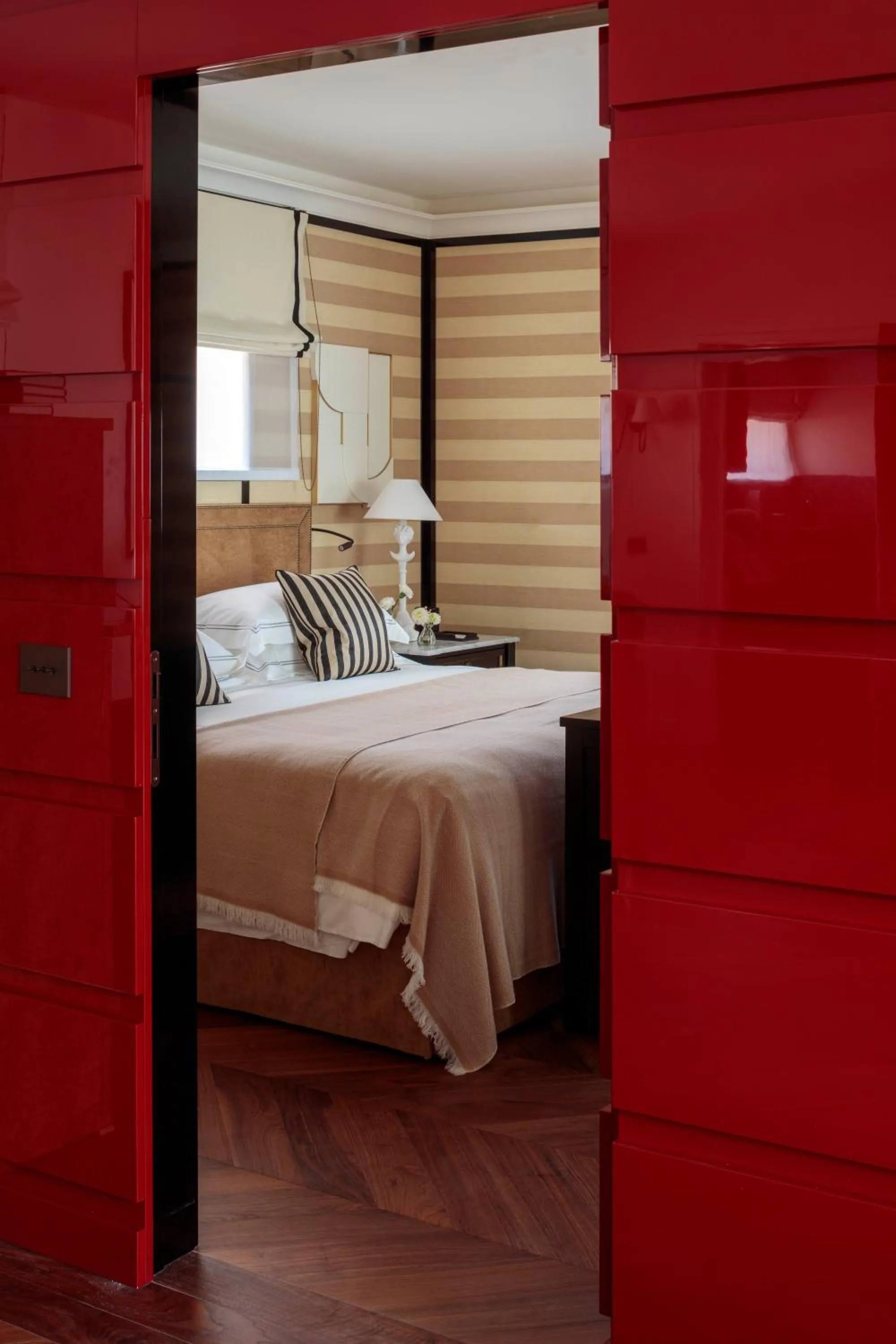 Bed in Rocco Forte House Via Manzoni Milan