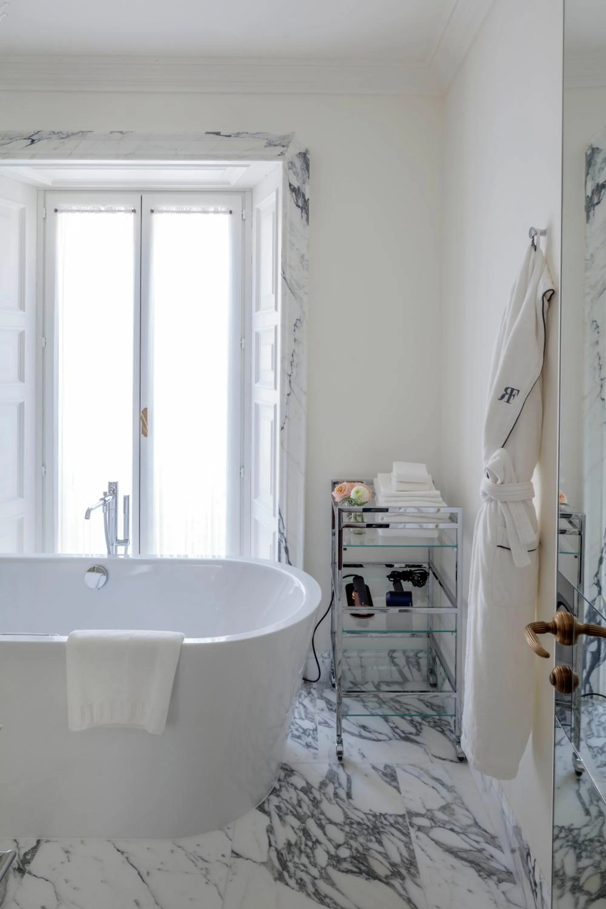 Bathroom in Rocco Forte House Via Manzoni Milan