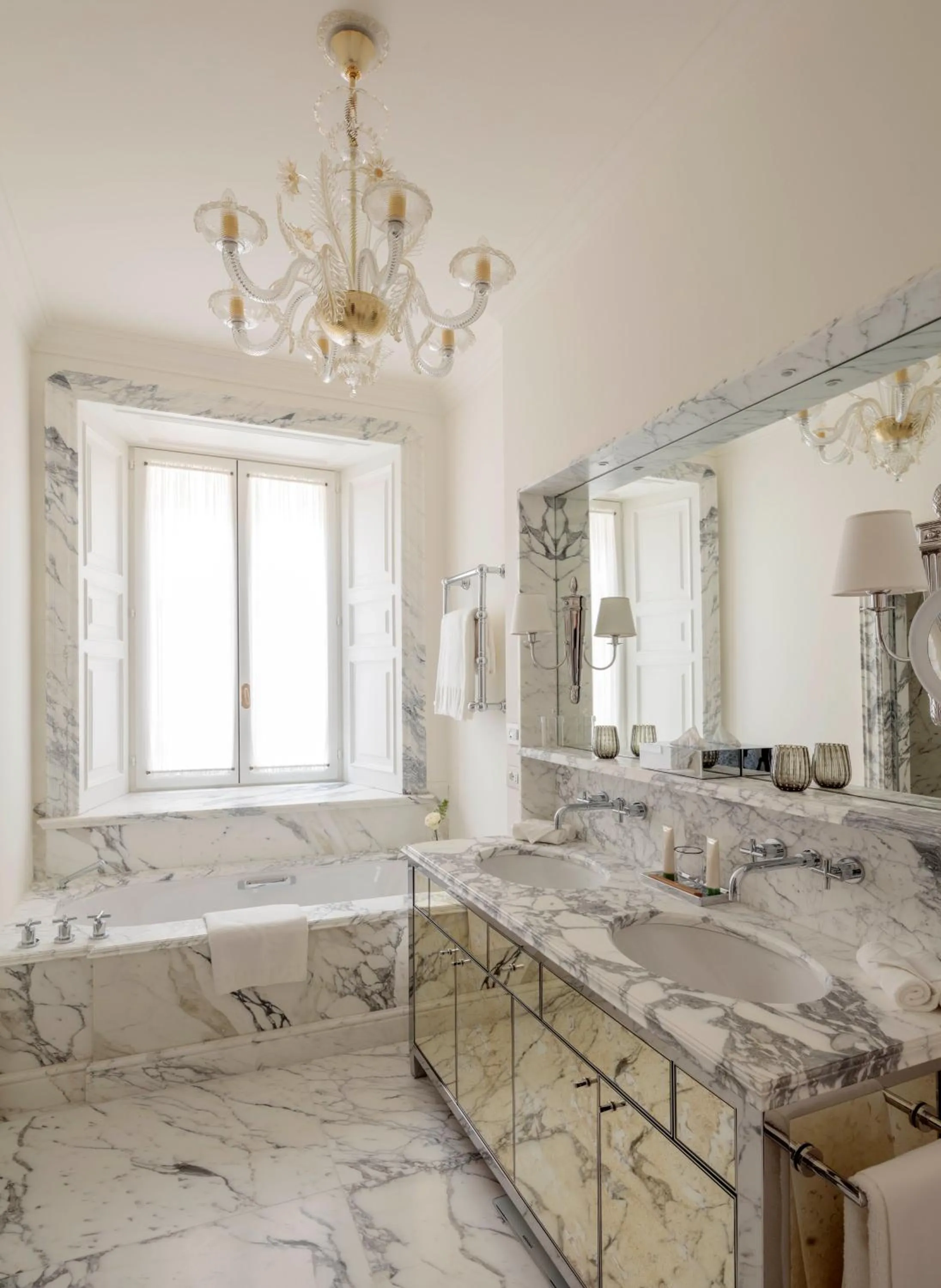Bathroom in Rocco Forte House Via Manzoni Milan
