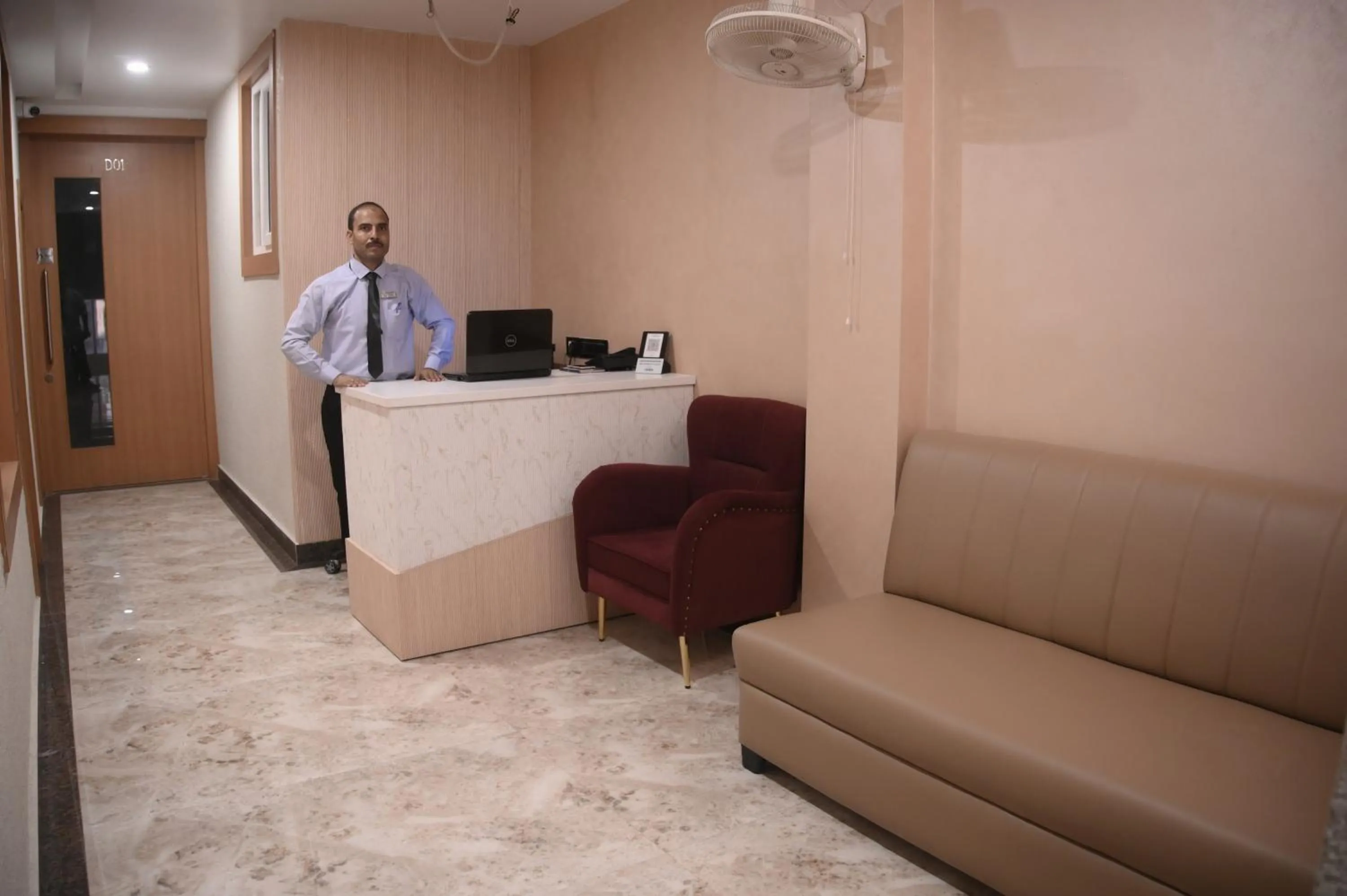 Lobby or reception in Madina Hotel