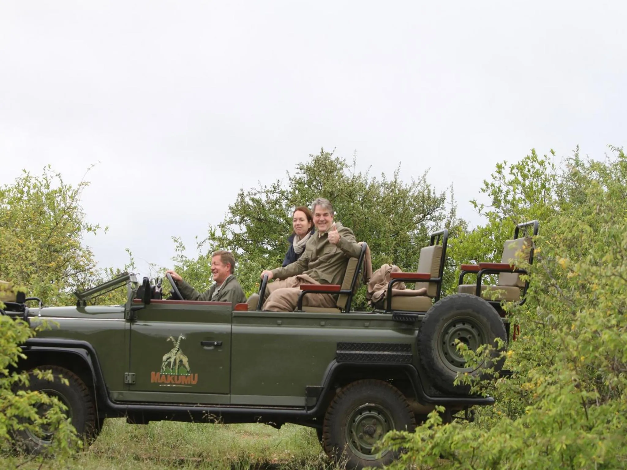 Natural landscape in Makumu Private Game Lodge