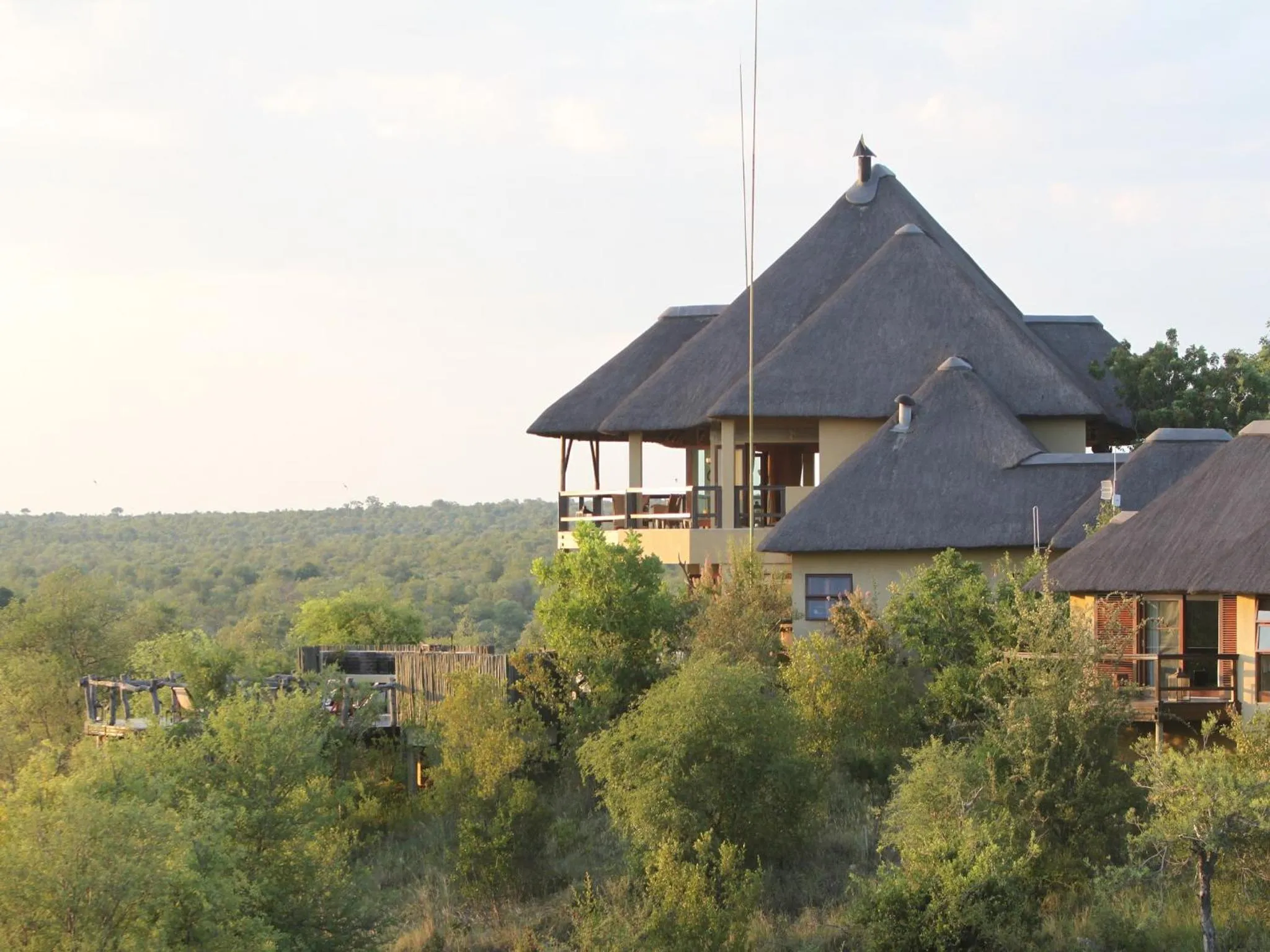 Property building in Makumu Private Game Lodge