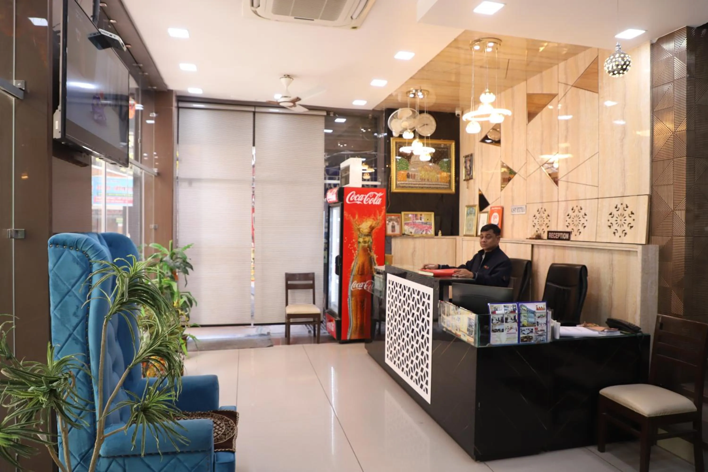 Lobby or reception in Hotel Mittal Inn