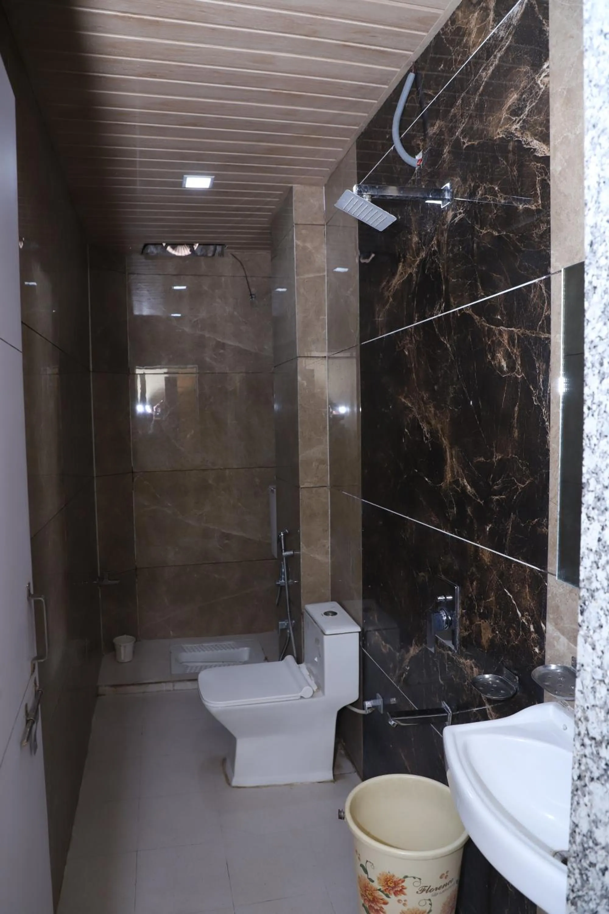 Shower in Hotel Mittal Inn