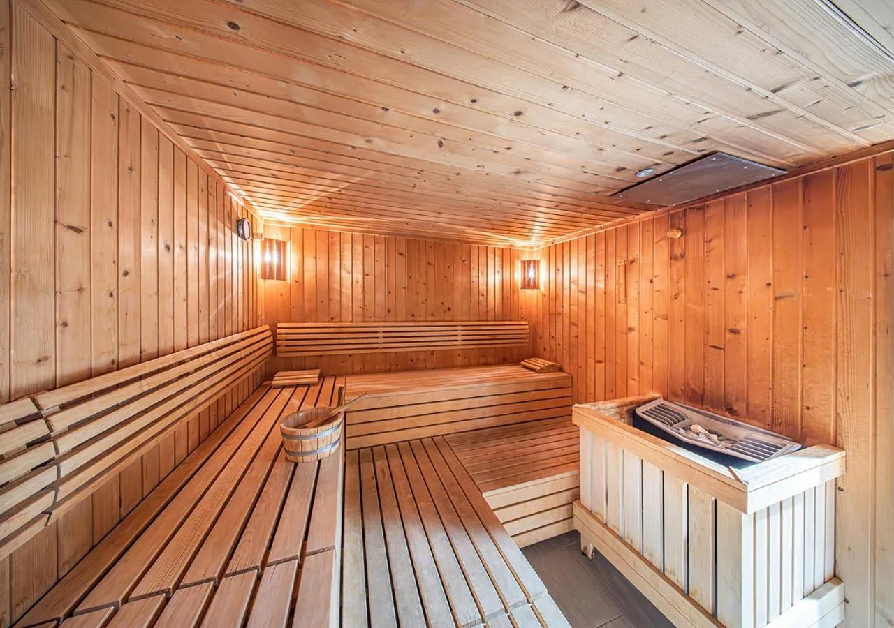 Sauna in Aquatis Hotel